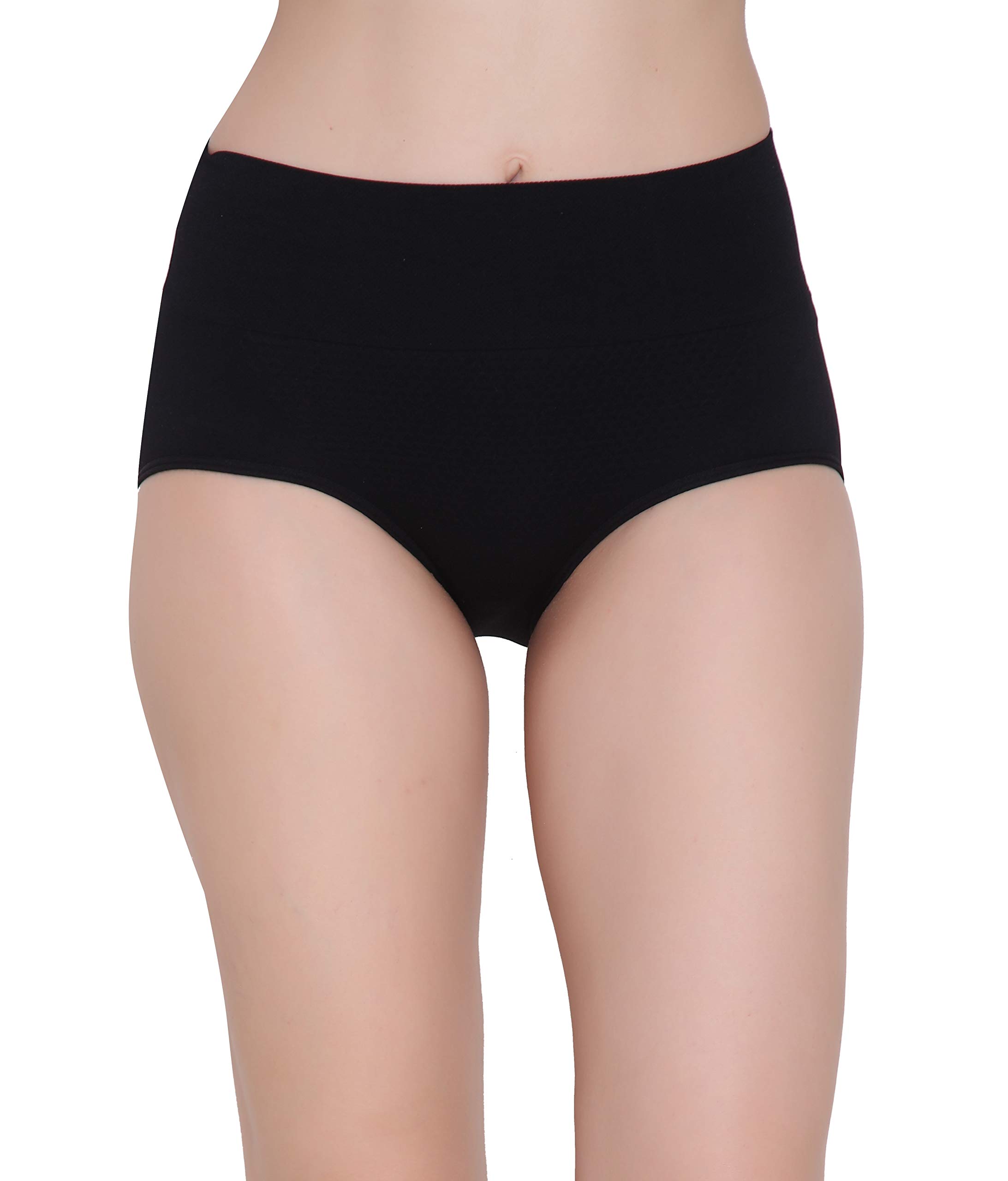 glamoras Women's Cotton Panties (Pack of 1) (GL-D78-MINI-BLACK_Black_M),1-picture-35