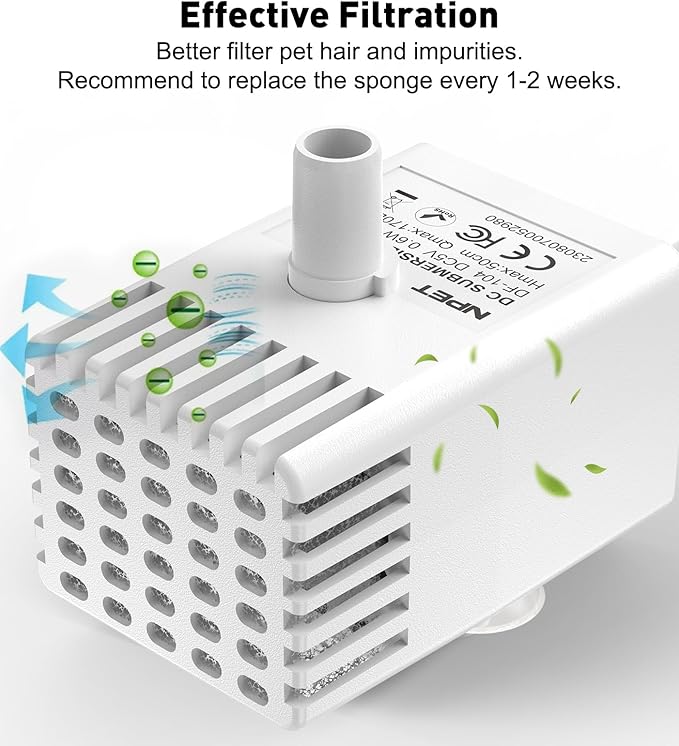 Fuente de Agua para Gatos NPET Acero Inoxidable, 4L Automática miniatura 7