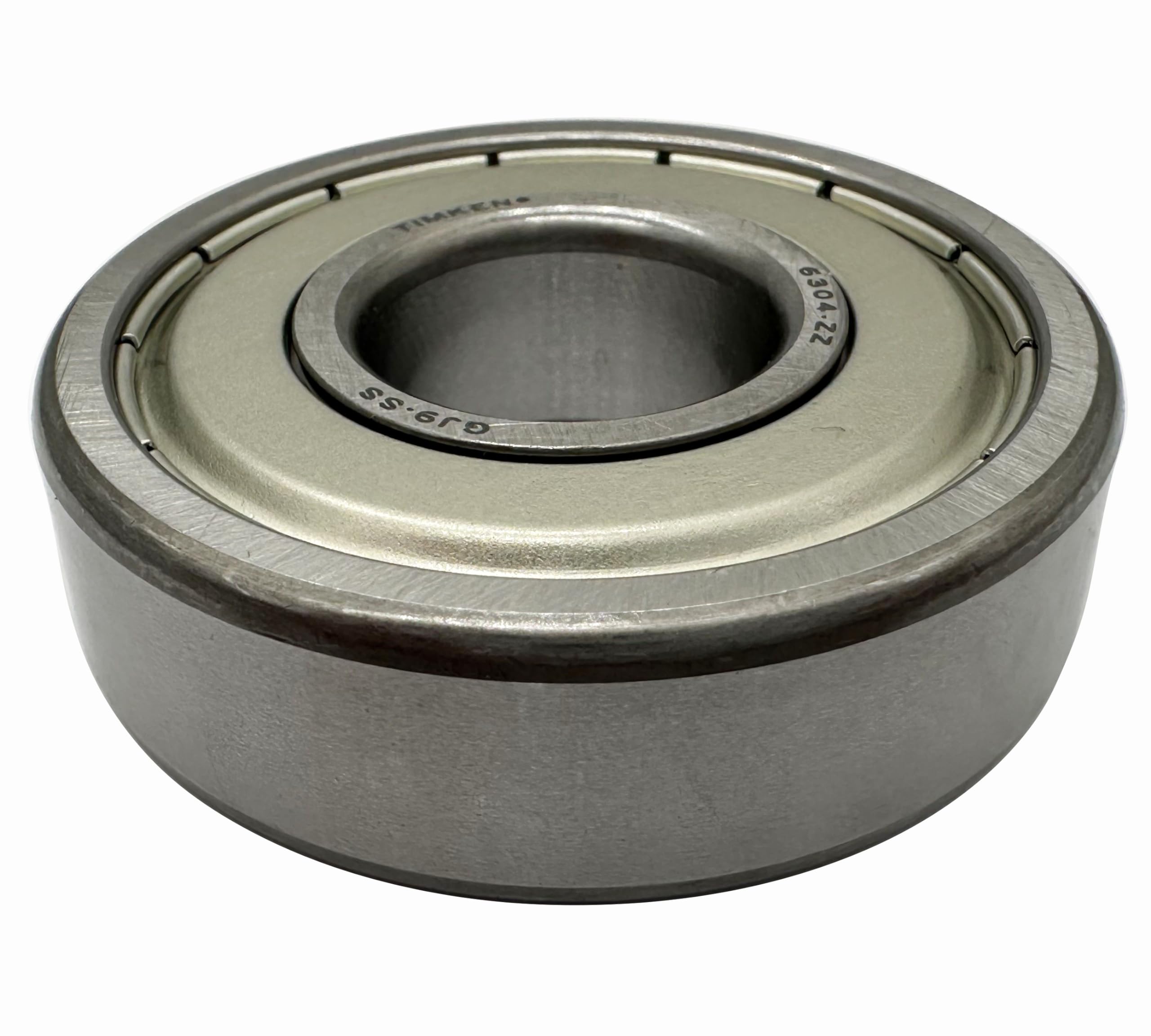TIMKEN 6304-ZZ, 2 Pcs,Double Metal Seal Bearings 20x52x15mm, Pre