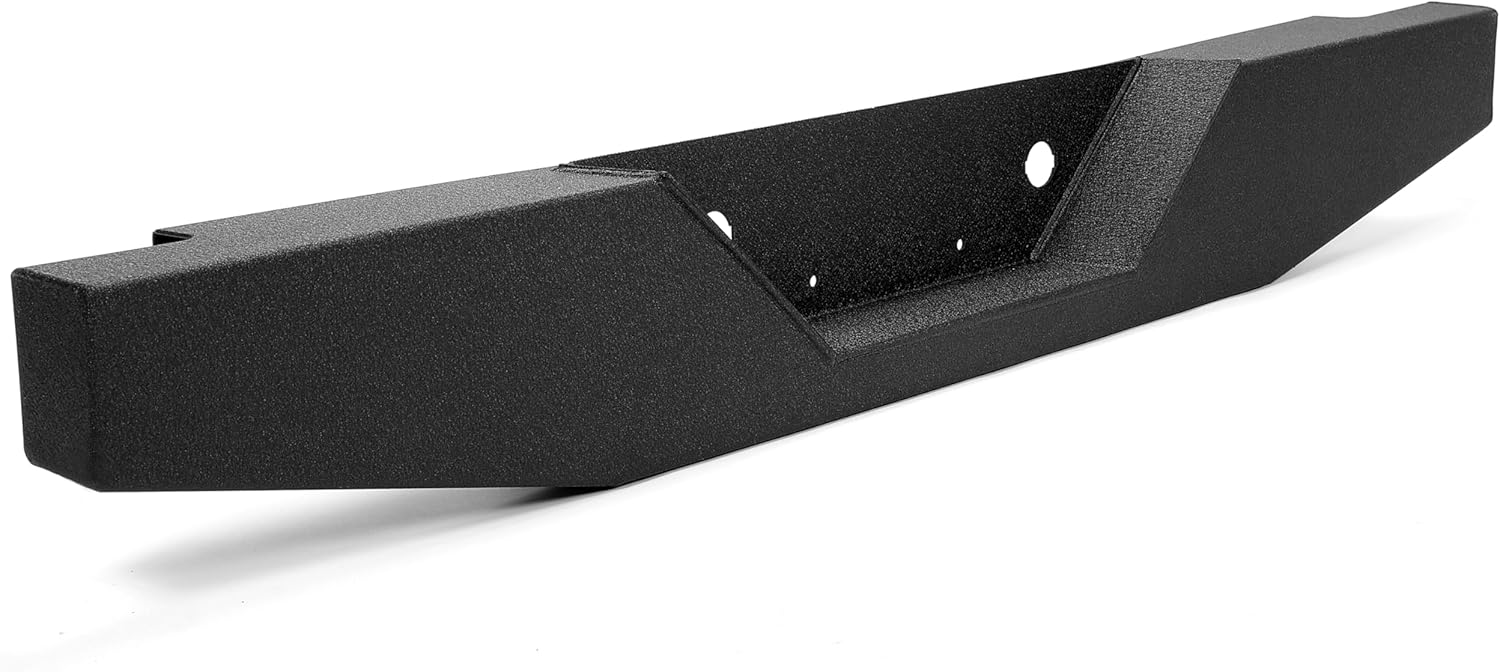 Rear Bumper Compatible with 1993-2011 Ford Ranger Powder Coated Steel Black