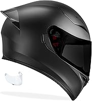 Vista 1 de GDM – Casco de cara completa Ghost para motocicleta