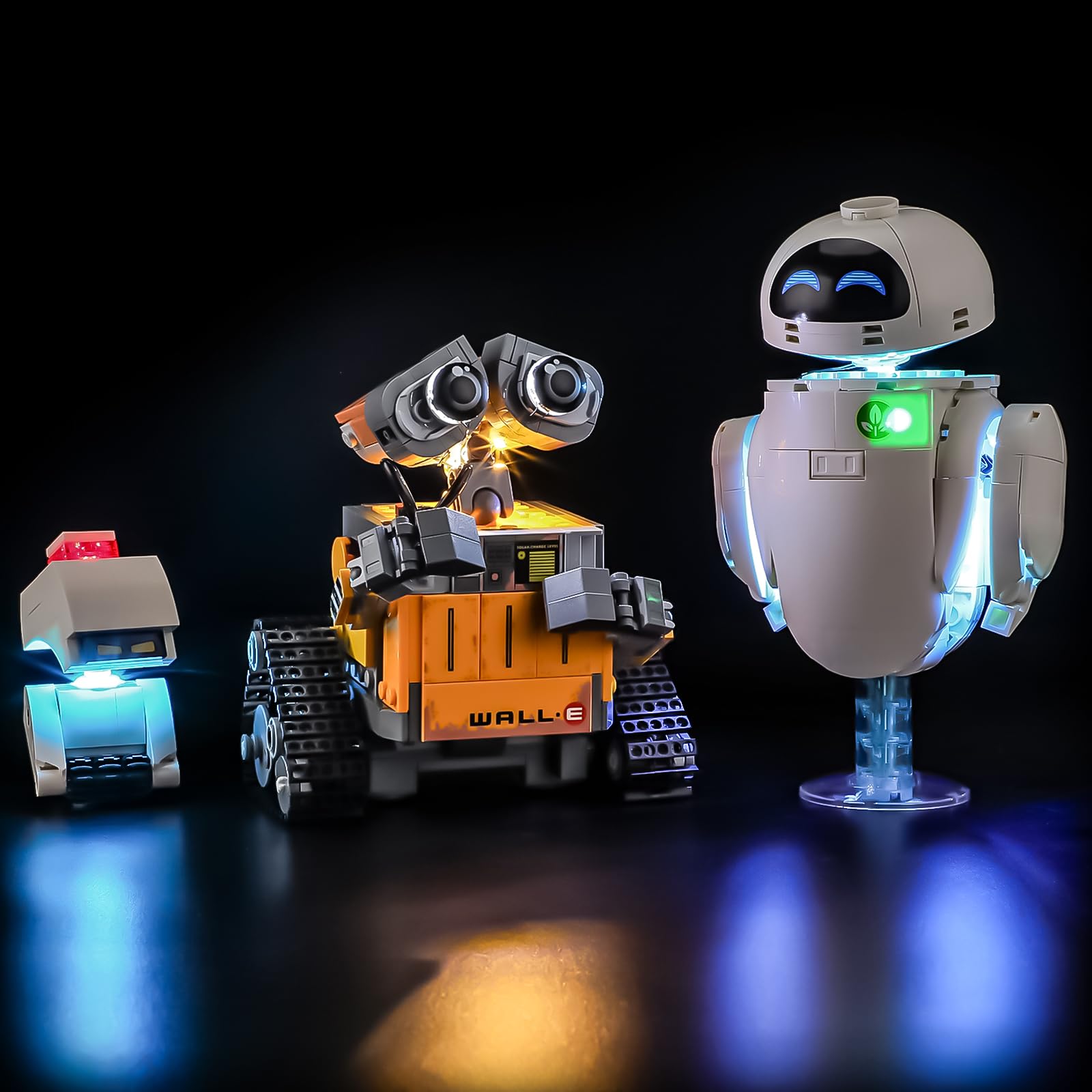 LIGHTAILING Light for Lego-43279 WALL-E and EVE - Easy Install, Hidden Wiring, Home Decor & Gift-Ready (Model Not Included)