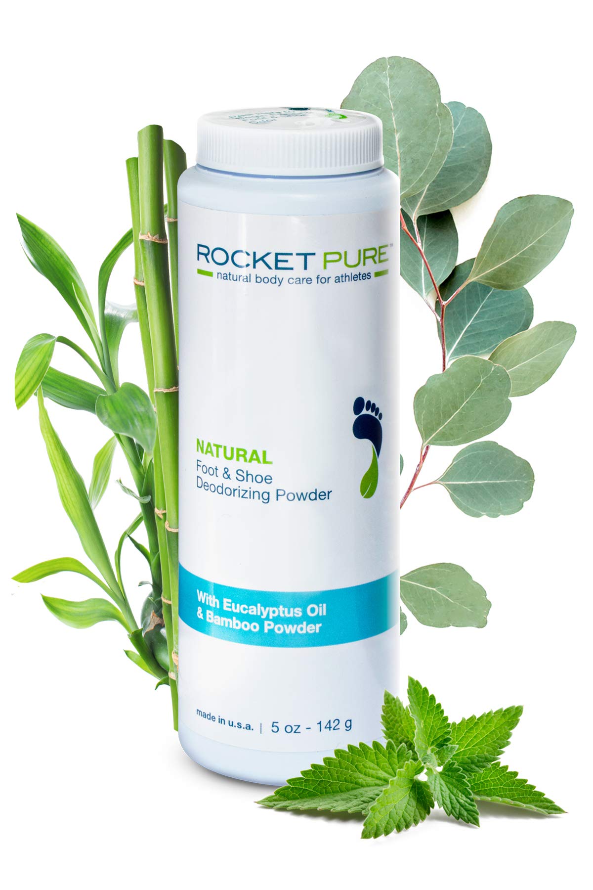 Buy Rocket Pure Shoe Deodorizer Powder Natural Foot Powder & Shoe