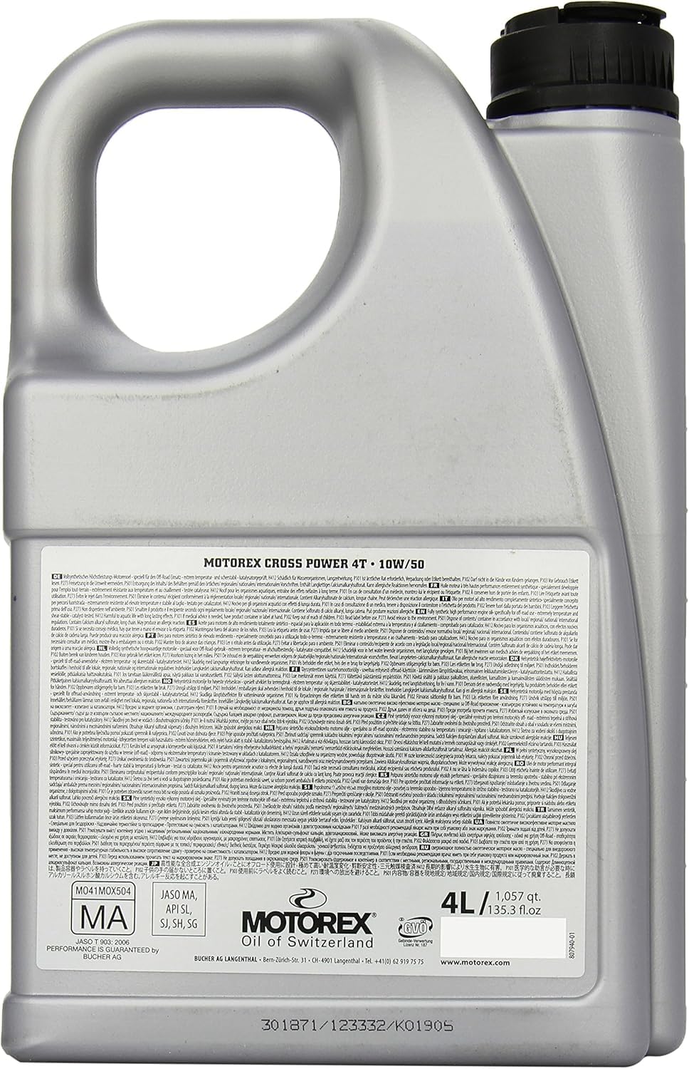 Aceite Cross Power 4t Fs 10w/50 4l