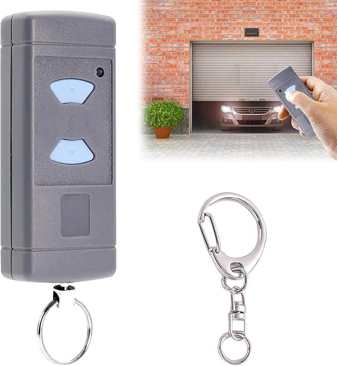 Clip Apriporta Garage Per Visiera Auto - 2 Pezzi | Compatibile Con Sears E Altri Telecomandi - Foto 3