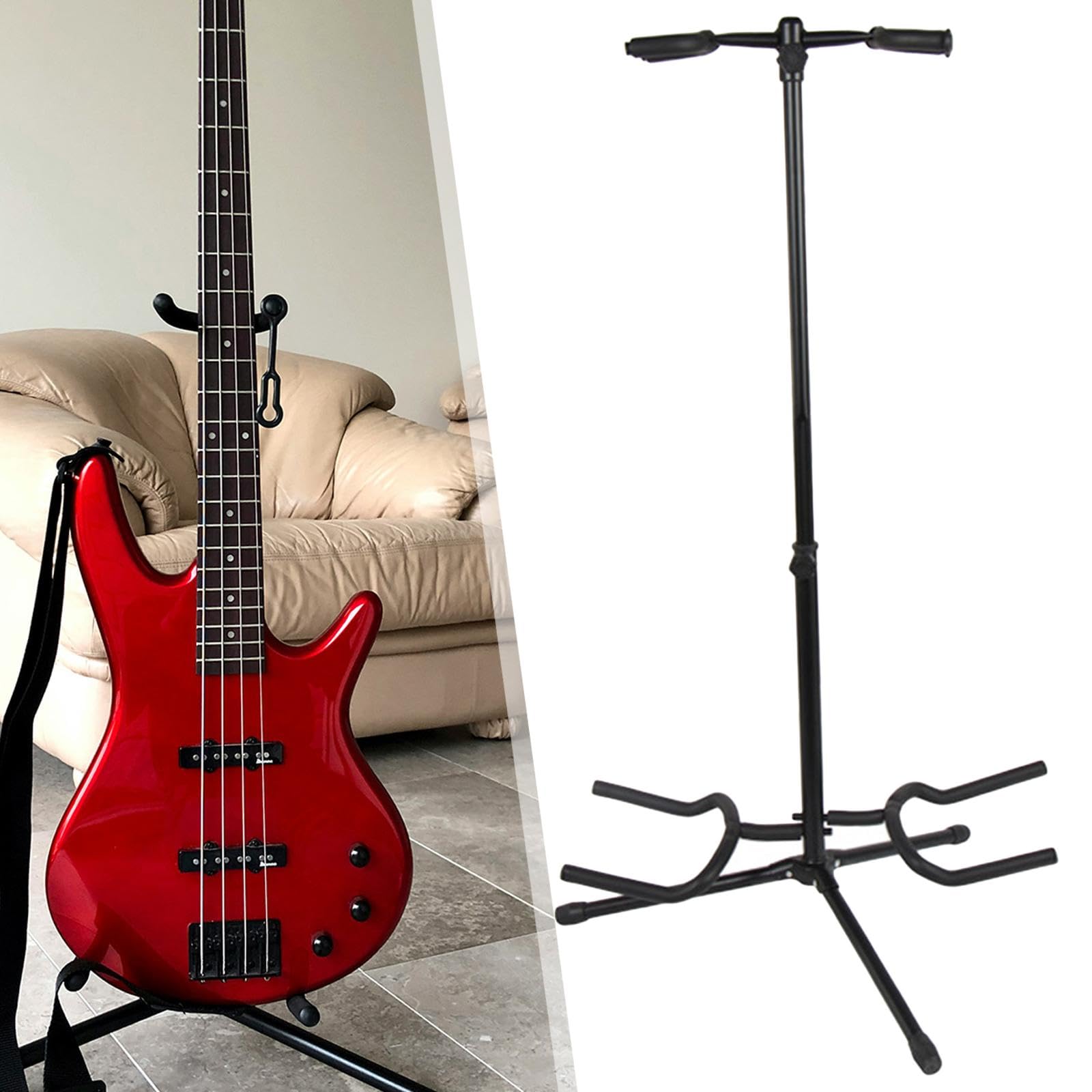 Doppelgitarrenständer für 2 Gitarren, Halterung für Klassische Gitarren, Banjos Und Akustikgitarren