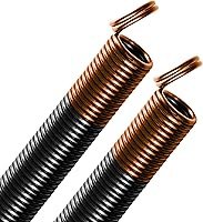 Vista 11 de Muelles de extensión de puerta de garaje de doble bucle para servicio pesado de 80 libras (paquete de 2) - Dorado Muelles para reparación