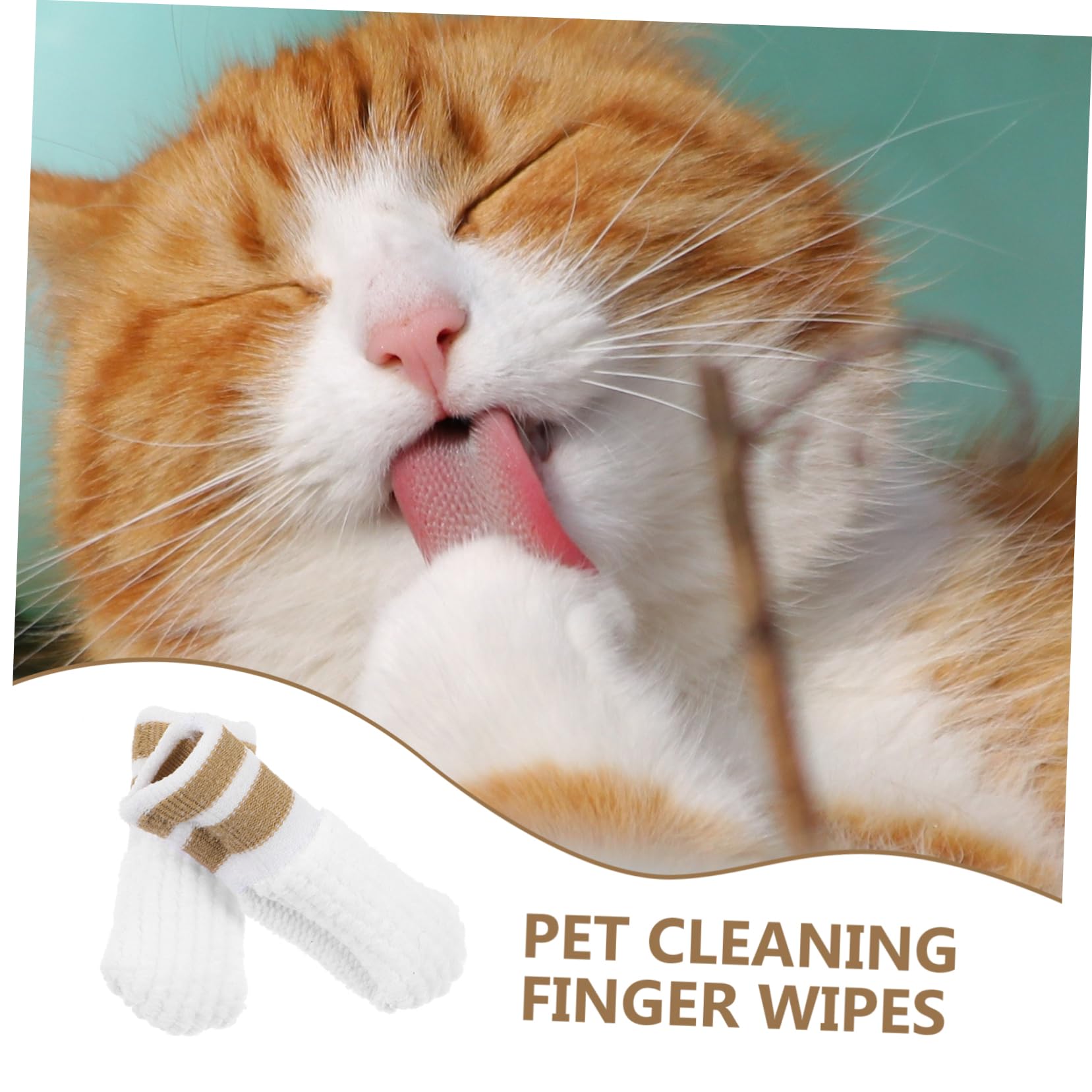 BESPORTBLE 30pièces Lingettes Nettoyantes pour Animaux De De Nettoyage pour Et Chiens Outil Professionnel pour Hygiène Bucco- Animaux