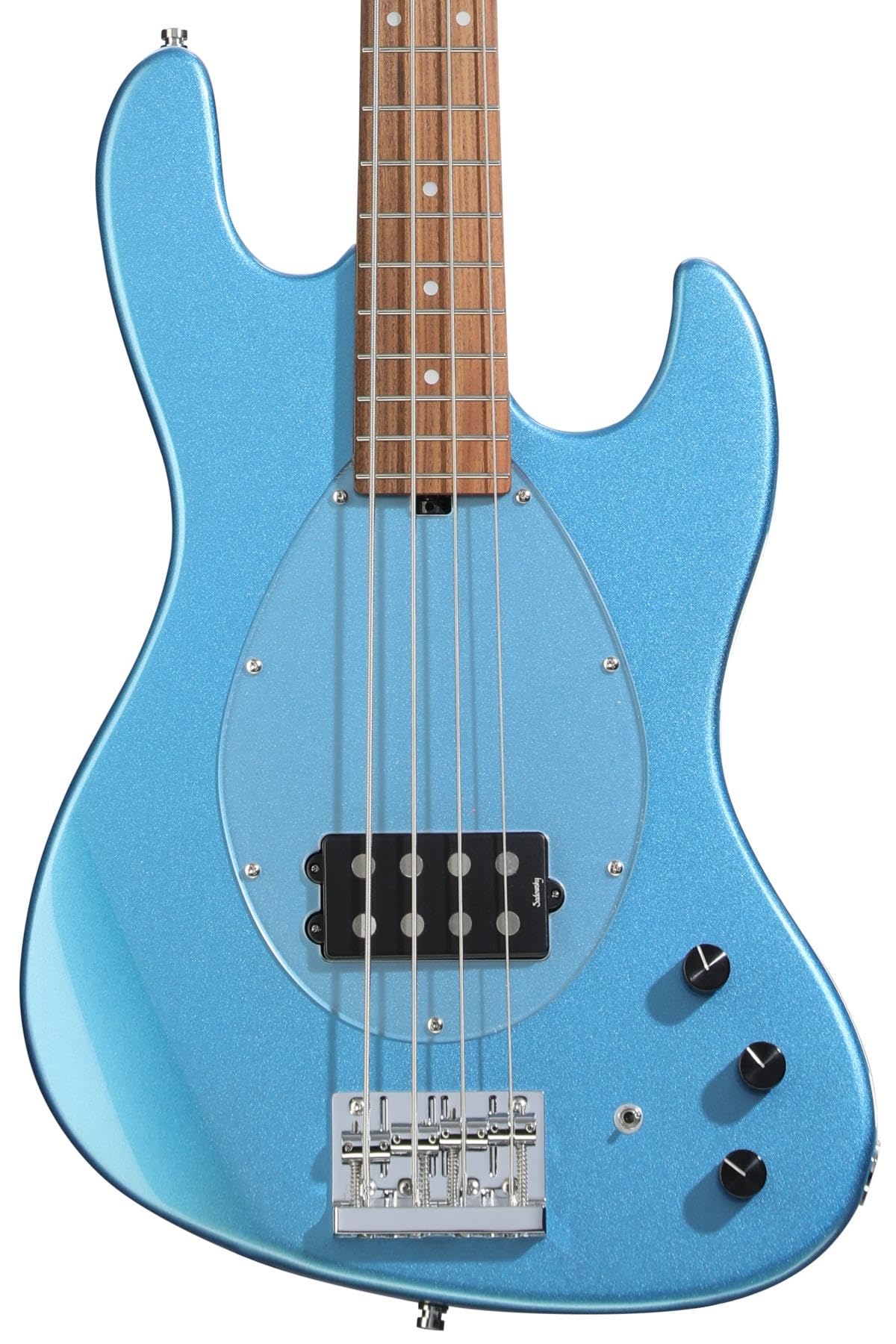 Sadowsky MetroExpress Vintage M Bass Guitar - Solid Ocean Blue Metallic, Morado Fingerboard