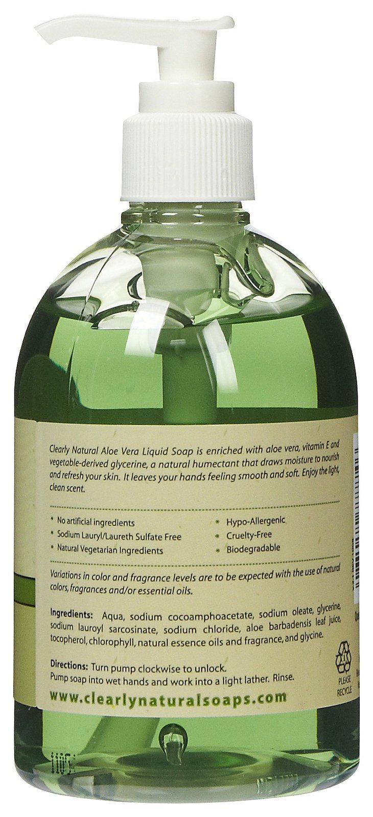 Clearly Natural Liquid Glycerine Hand Soap Refill
