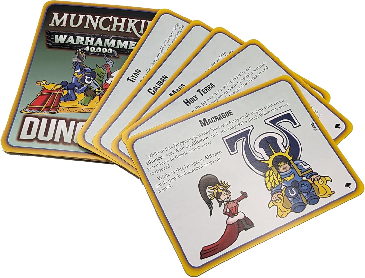 Munchkin Warhammer 40,000 Storming the Warp by Steve Jackson Games, Strategy Card Game