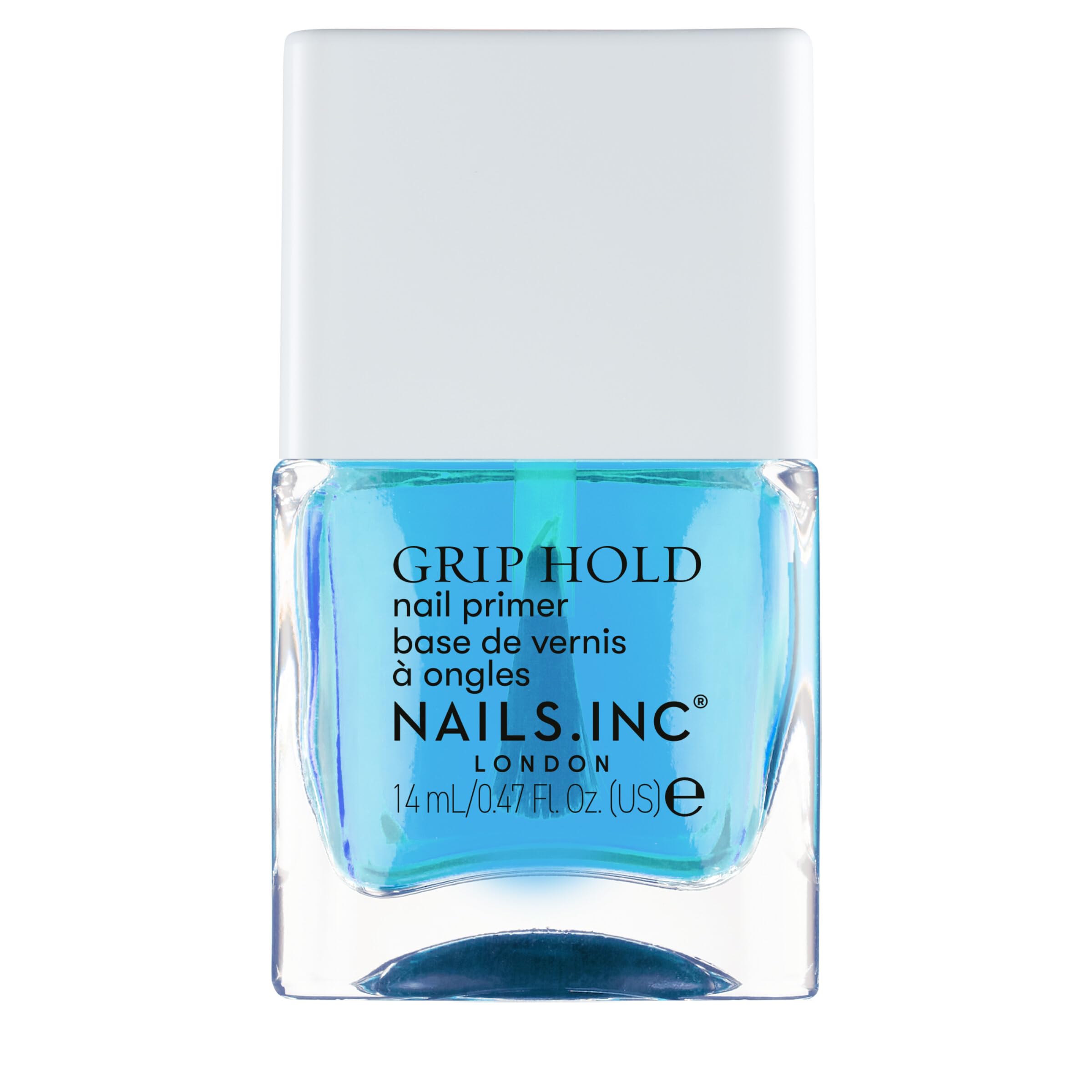 Nails Inc Grip Hold Primer Base Coat, Long Wear Nail Primer - 0.47 Fl Oz