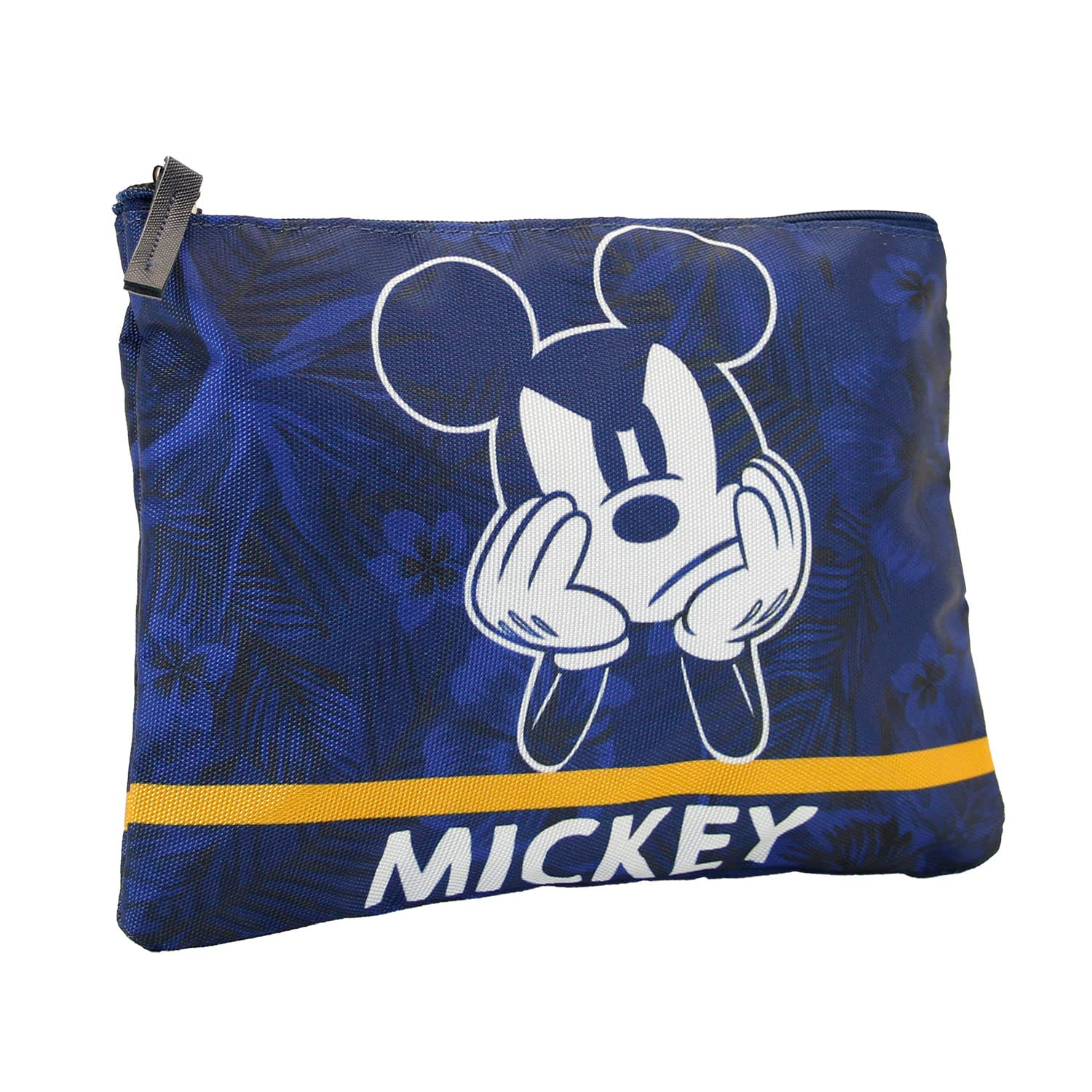 Disney Mickey Mouse Blue-Neceser Soleil Pequeño, Azul Oscuro, 20 x 15.5 cm