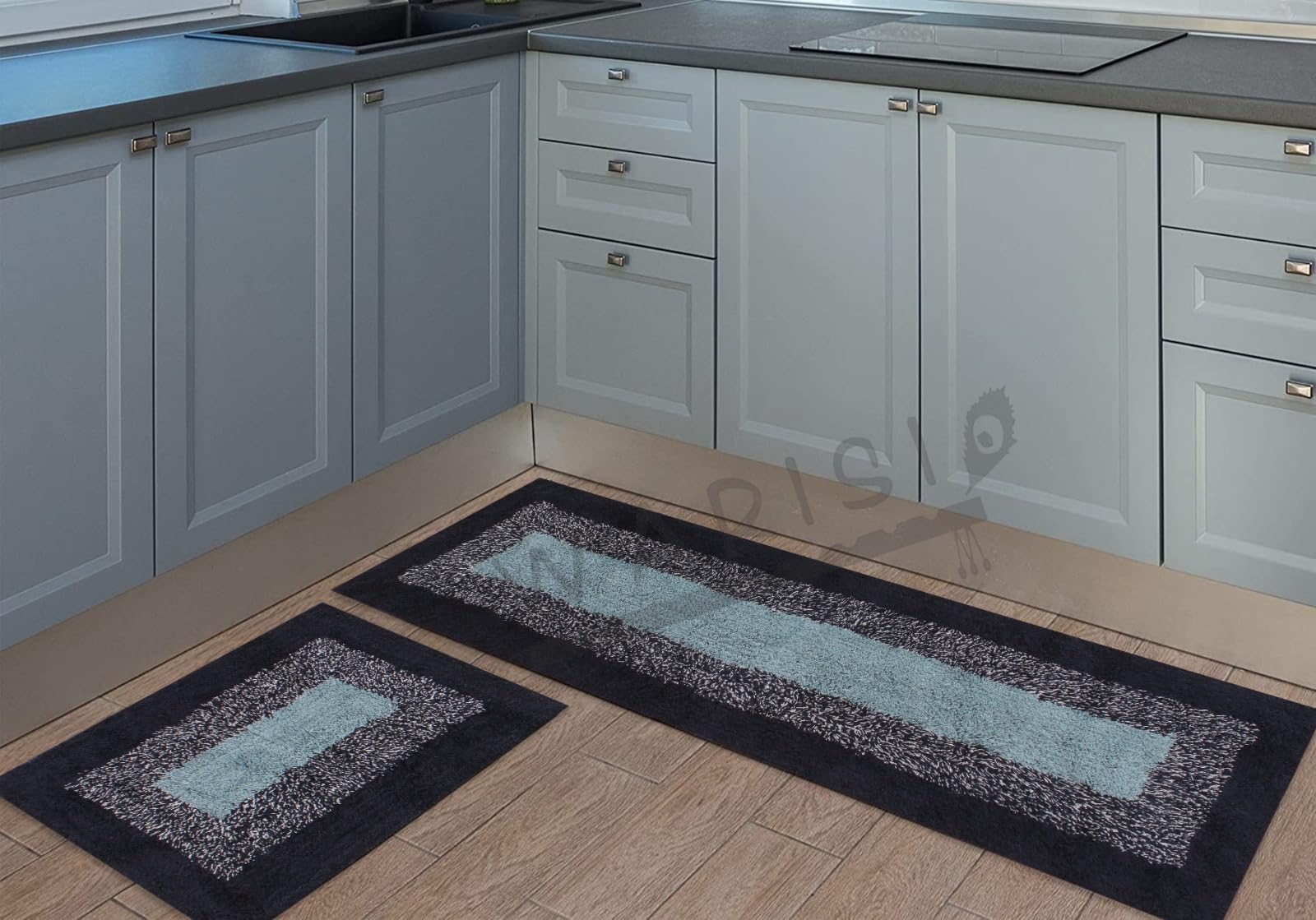 Cotton Kitchen Doormat| Floor Mat | Door Mat| Anti-Slip, Soft,Washable, Printed, Designer, for Floor, Kitchen, Room Offices (120L X 40W & 60L X 40W Centimetre), Rectangular (Design-7)-image-28