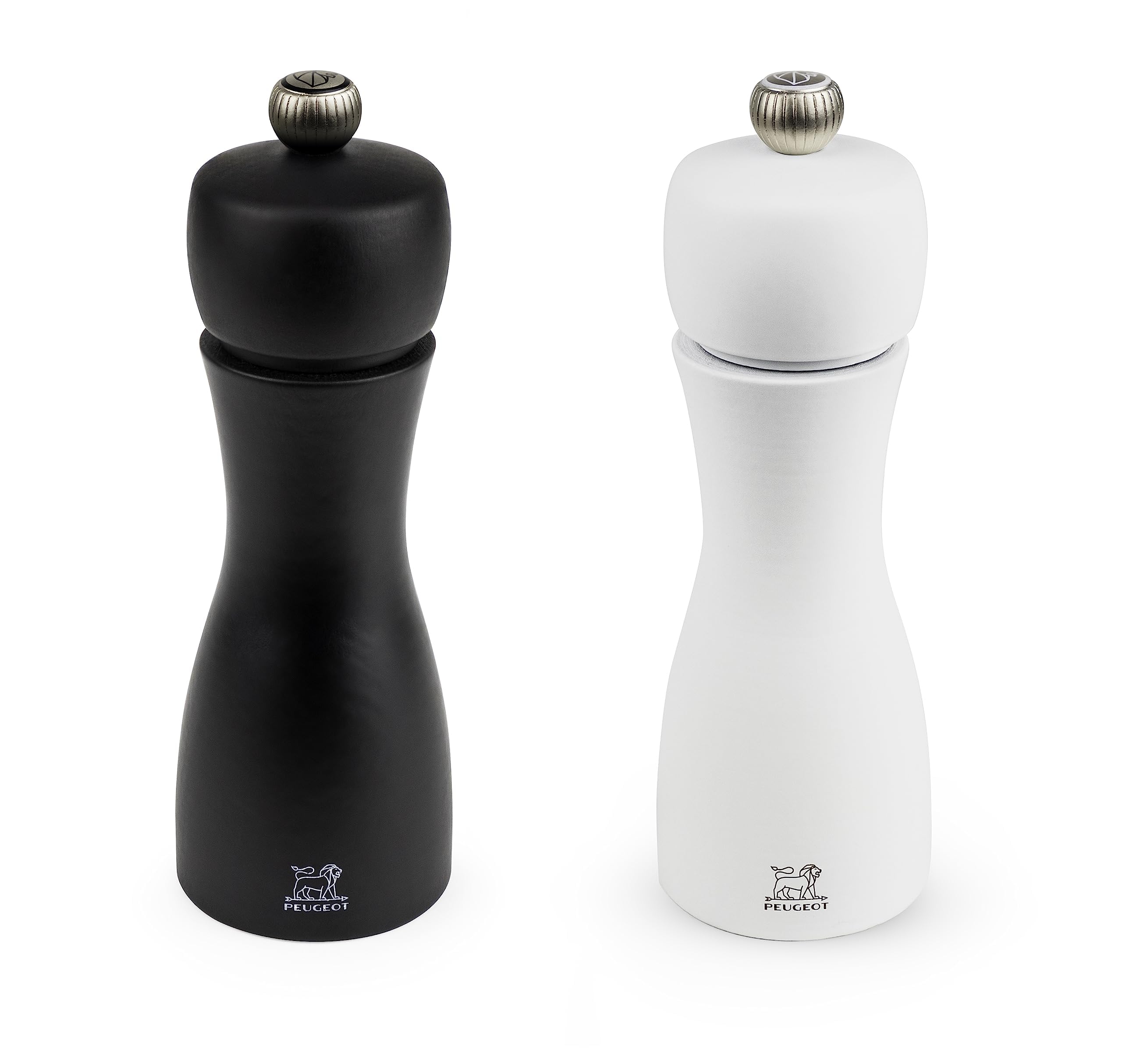 Tahiti Duo mp Noir et ms Z Blanc mat 15 cm