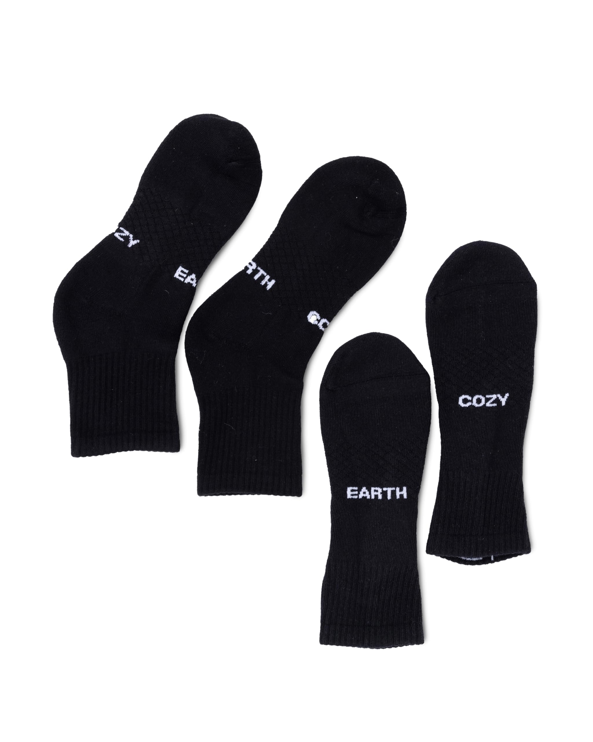 Cozy Earth Essential Quarter Socks for Women and Men