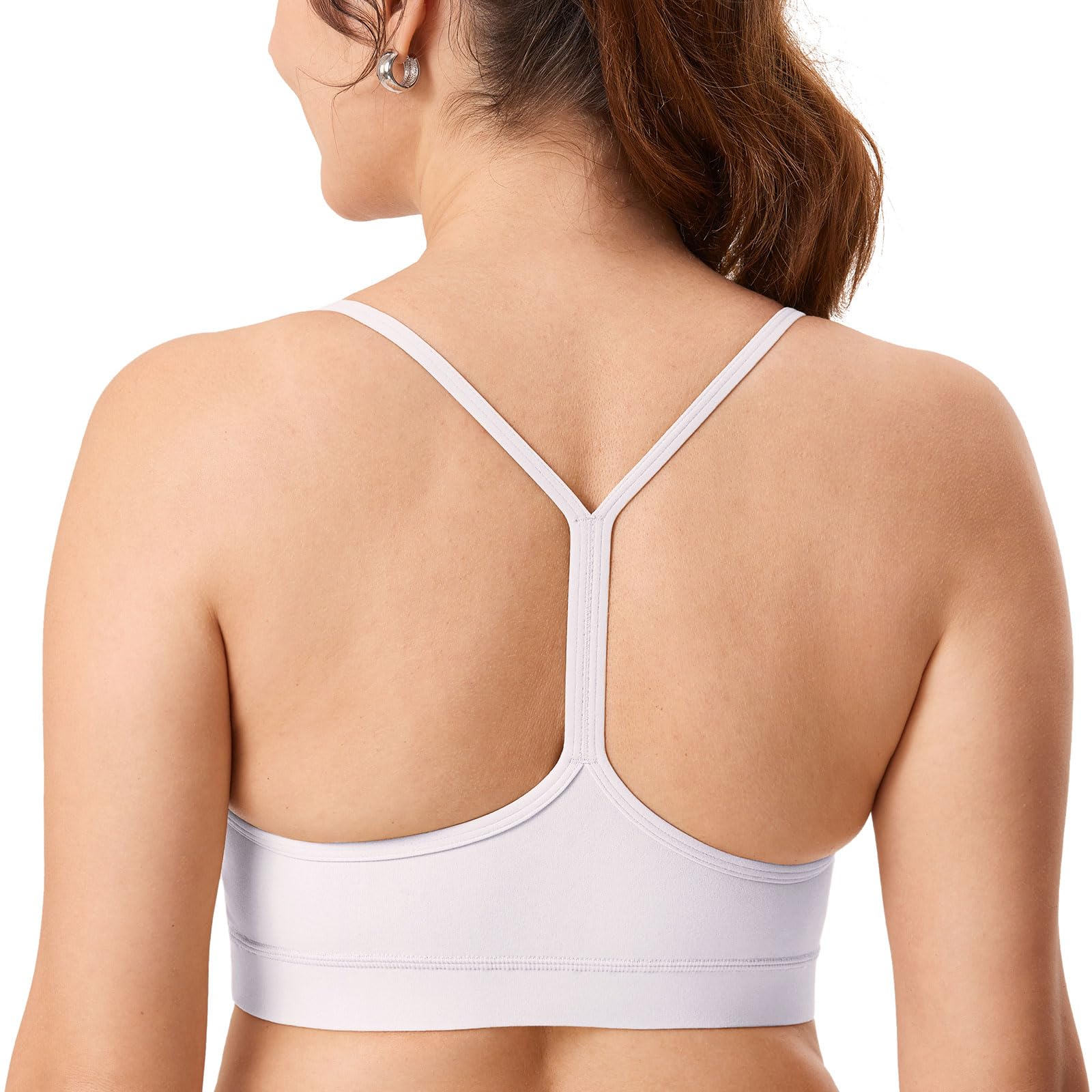 MOMANDA Yoga Nursing Bras for Breastfeeding Fixed Y Back Soft Support Nursing Sports Maternity Bra