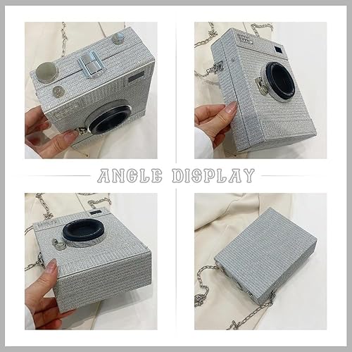 Miniatura 5 de Bolsa de cuero genuino para cámara, bolso de hombro vintage, bolso cruzado único para mujer