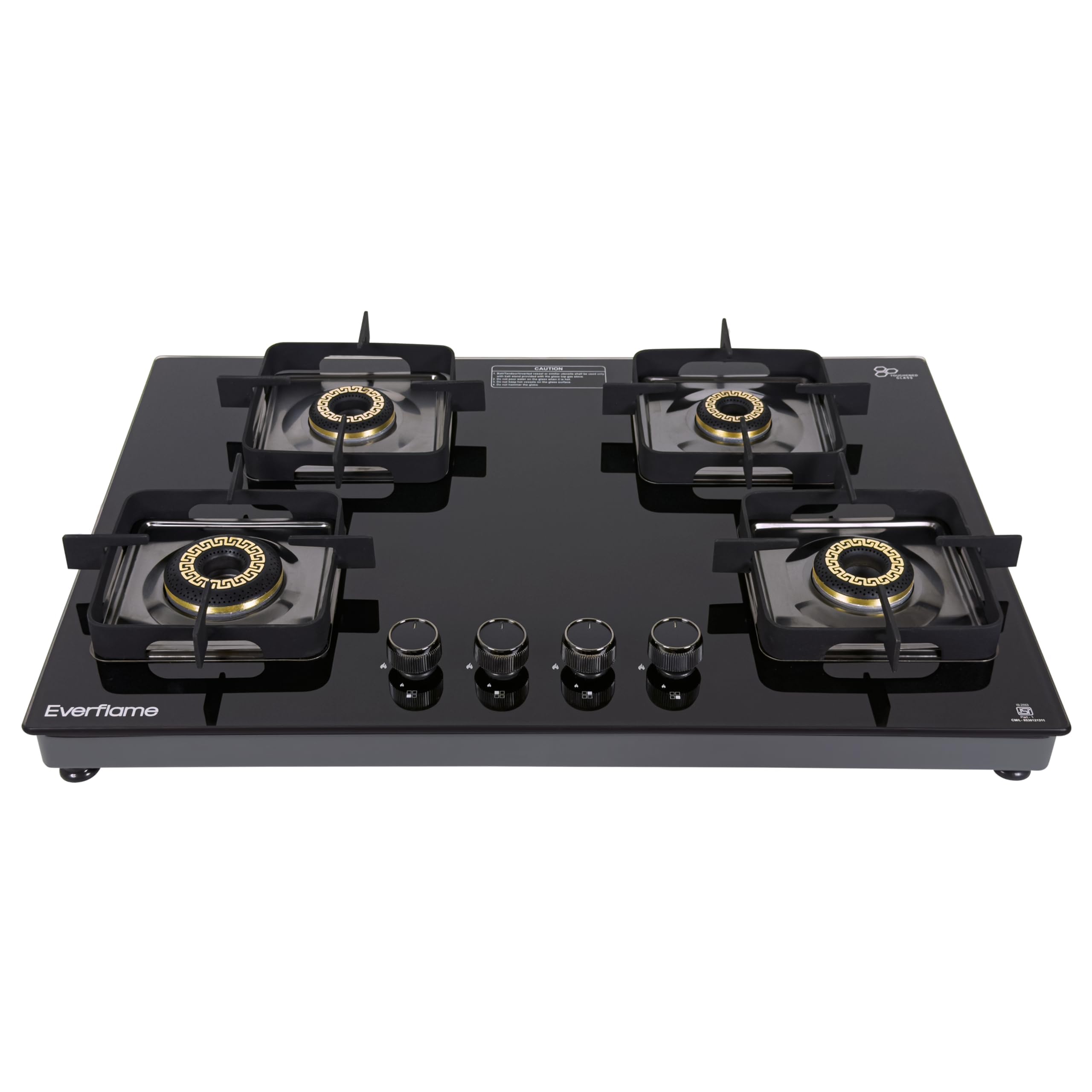 Everflame Spectre 4 Burner Gas Hobtop - Elegant & Durable -1