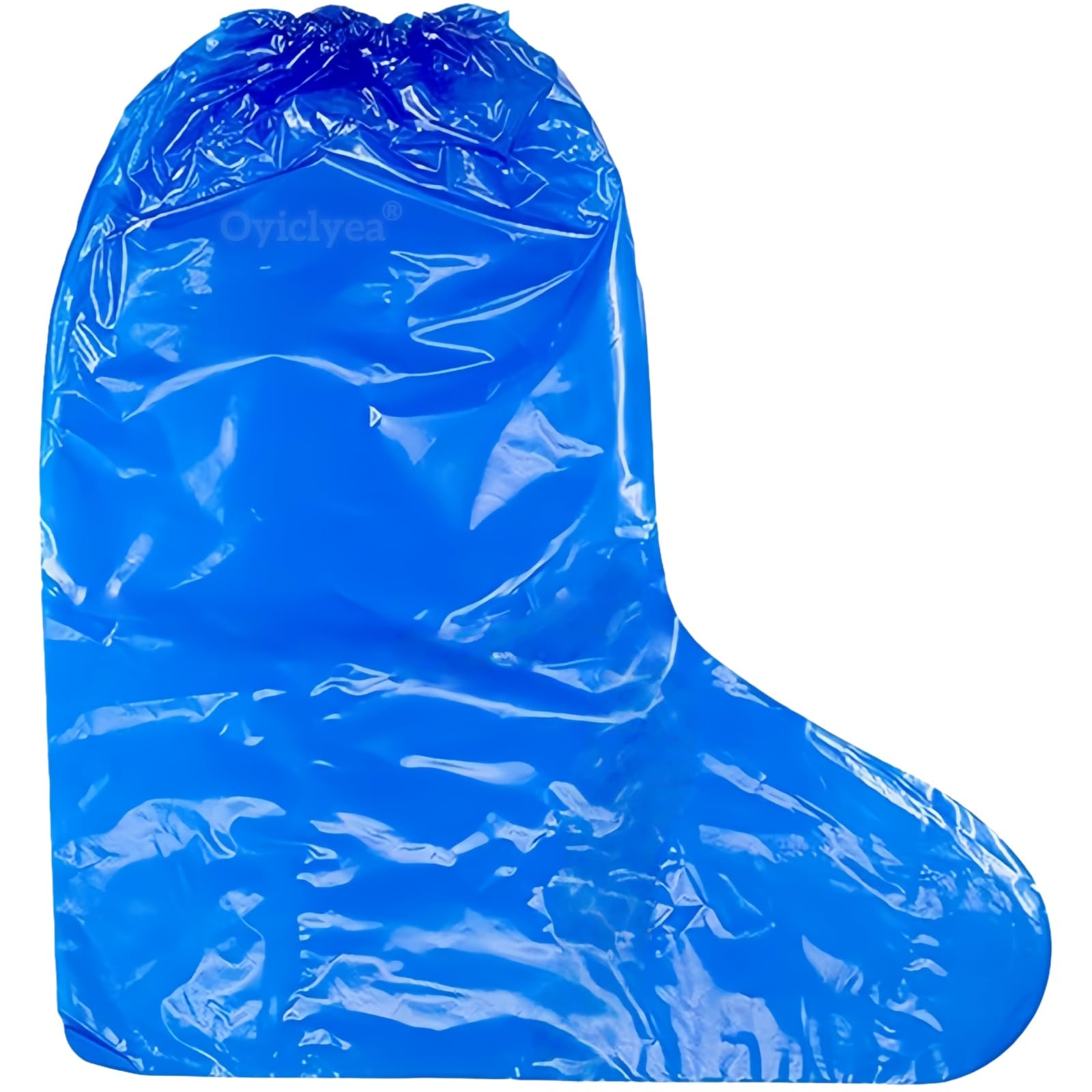 16 Pairs Disposable Boot Covers Waterproof Rain Shoe Covers for Men and Women,Overshoes Waterproof Non-Slip Covers for OP CPE Outdoor Camping,Individual Packaging, 70 cm/27,6 in*36 cm/14,2 in