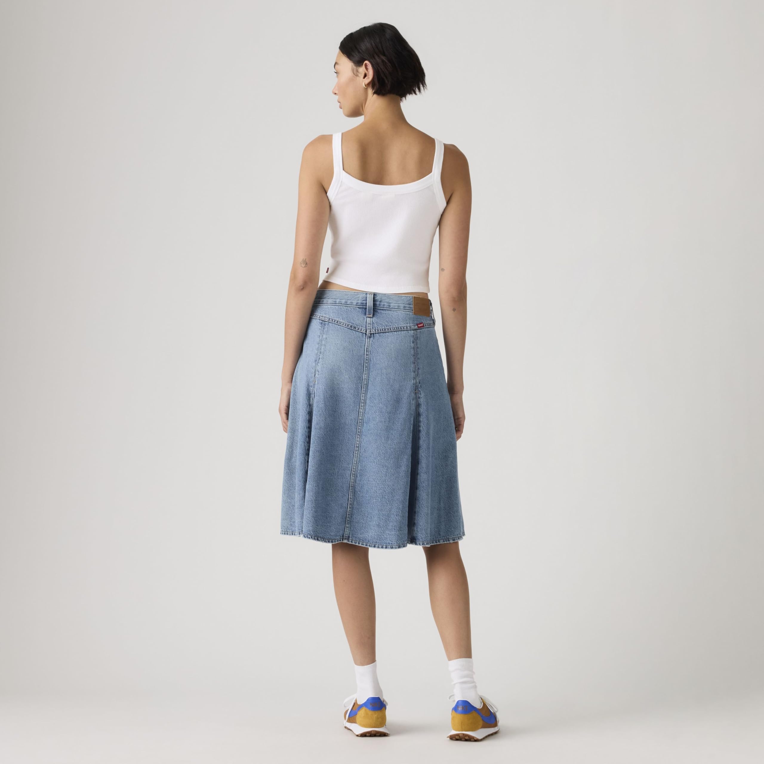 Levi's Godet Knee Length Skirt Good Grades Tenc