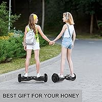Vista 7 de VEVELINE Hoverboard,Self-Balancing Hoverboard with Bluetooth and LED Lights for Kids Ages 6-12