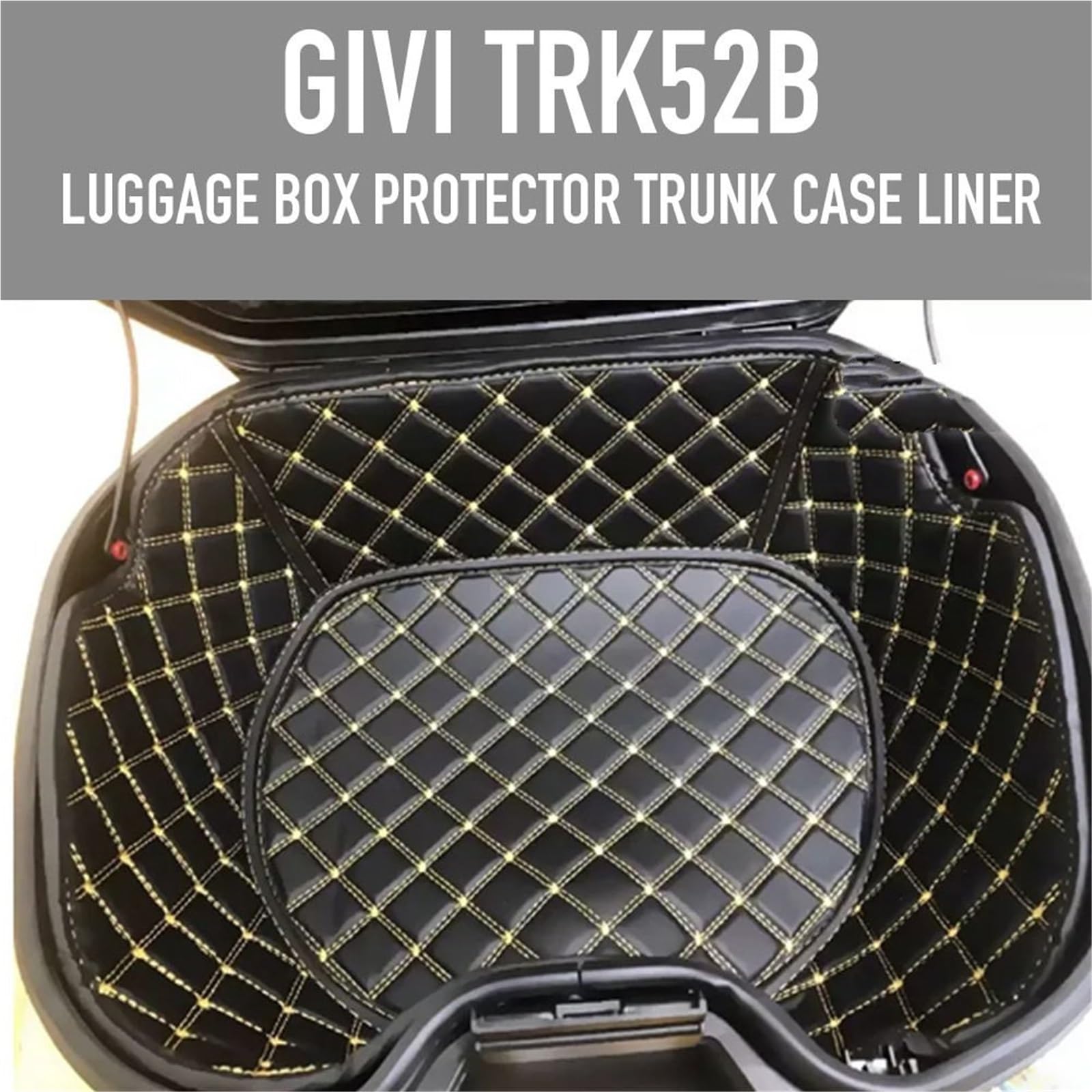 Kufer motocyklowy Pasuje do GIVI TRK52B TRK 52B TRK52-B Motocyklowy bagażnik Tylny Wewnętrzny ochraniacz podszewka torba(A Set)