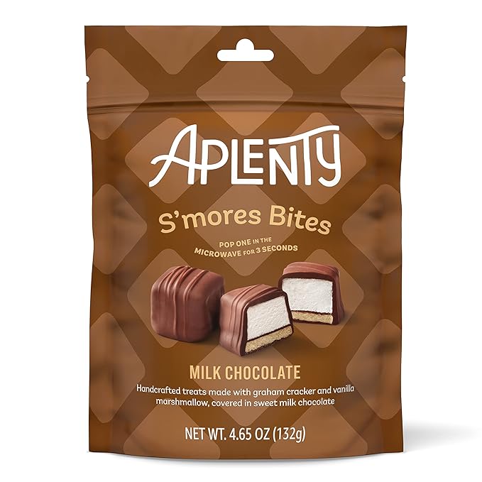 Amazon Brand, Aplenty Milk Chocolate S'mores Bites, 4.65