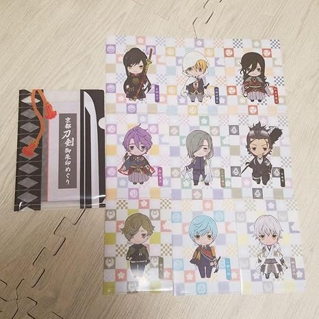 Amazon 刀剣乱舞 京都 刀剣御朱印めぐり 刀剣乱舞 クリアファイル アニメ 萌えグッズ 通販