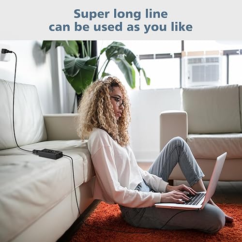 Miniatura 7 de DJW Cargador compatible con el adaptador de corriente de punta azul inteligente de 45 W para computadora portátil HP