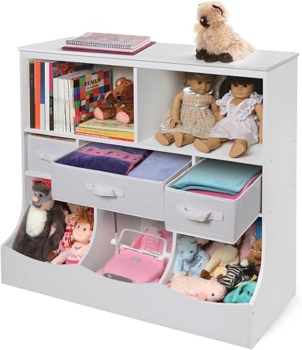 Miniatura 10 de Unidad de almacenamiento Badger Basket con tres cestas., Espresso Espresso,Gris antracita,Gris Oscuro,Nube gris/blanco,Gris,Blanco/Gris