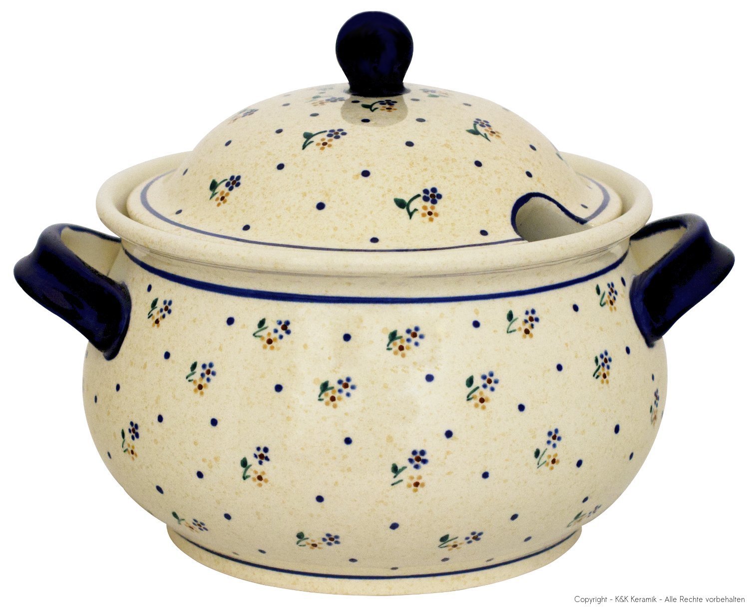 Soupière en céramique Boleslawiec 111 pour vos grands repas de famille repas d'hiver conviviaux