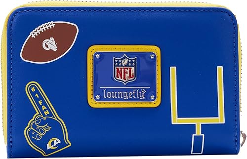 Miniatura 3 de Loungefly NFL Cartera con parches de LA Rams