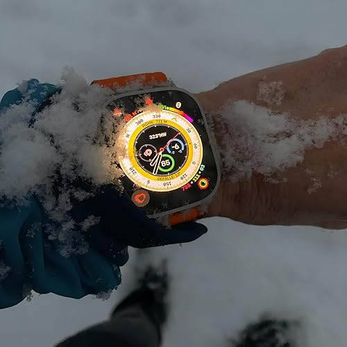 Miniatura 6 de Convierte el iWatch en Ultra Protección completa 3 en 1 compatible con Apple Watch Series 87654 SESE2 de 1.732 pulgadas, 1.772 pulgadas, resistente