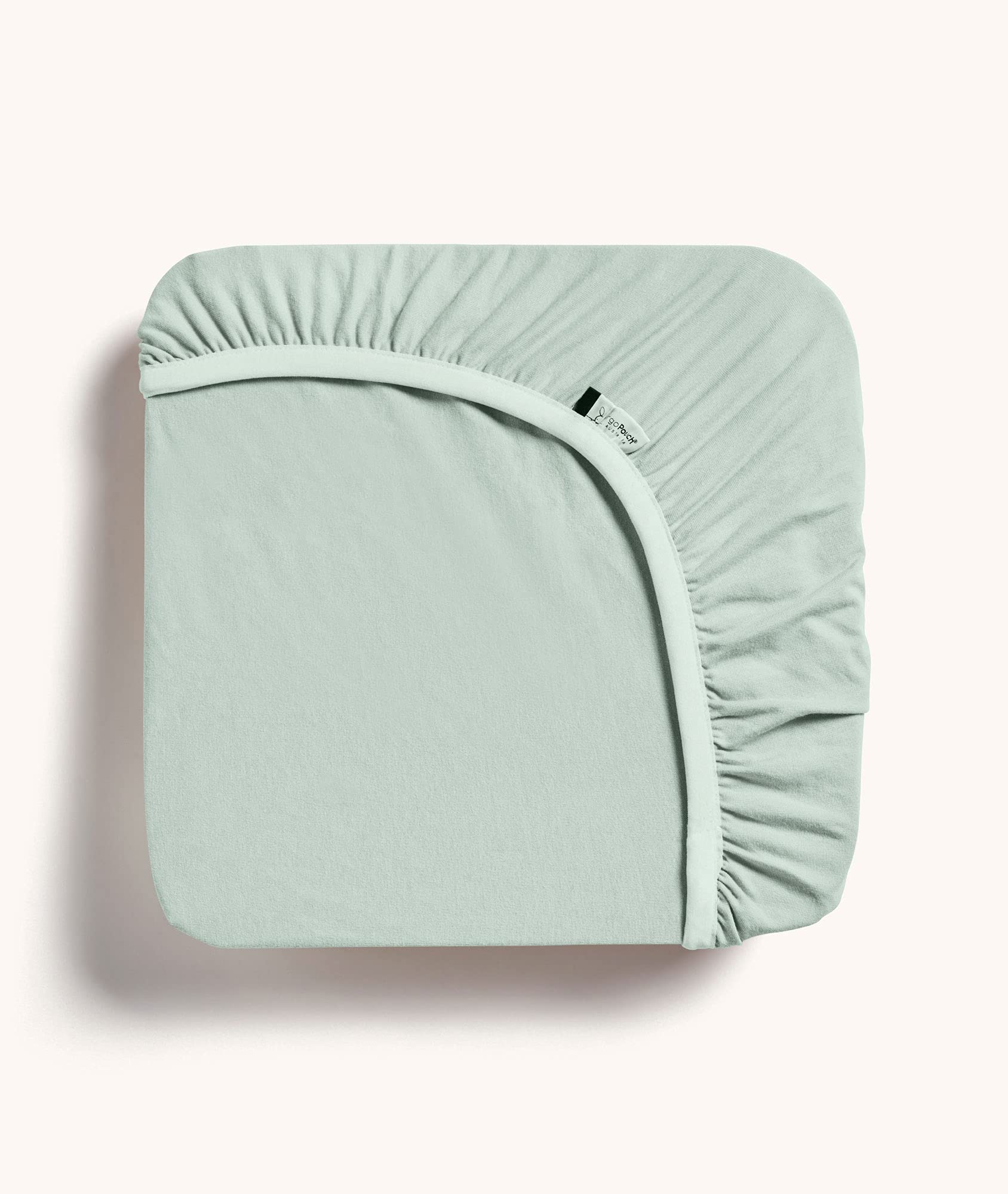 Ergopouch Sage Fitted Sheet Tog: 0.2 Gots Certified Organic Cotton Bassinette,