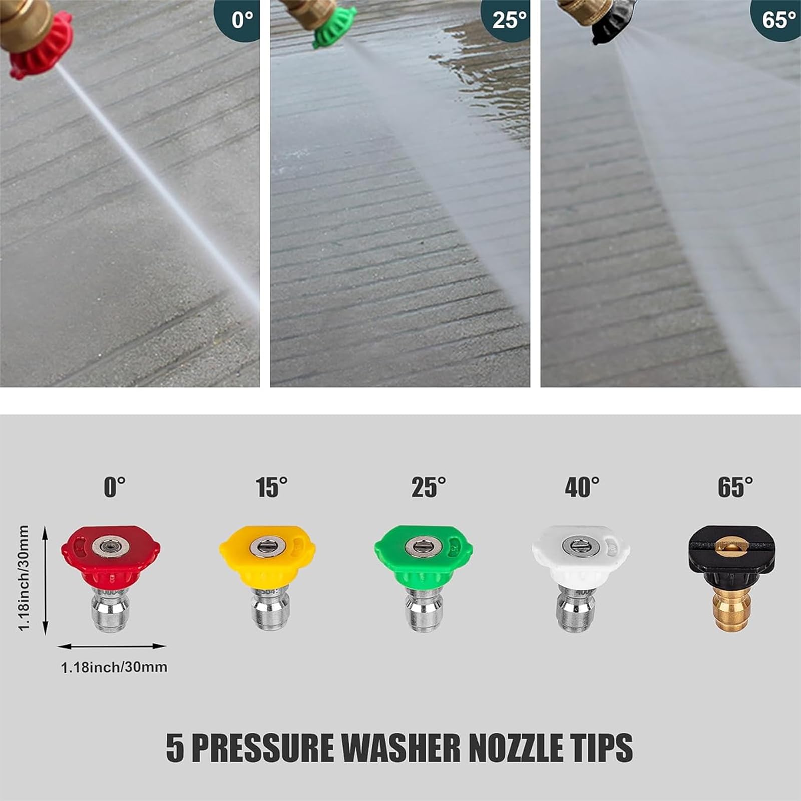Pulverizador de espuma para lavado de coche con 5 boquillas y diseño de doble cabezal para un lavado y limpieza eficaces del coche