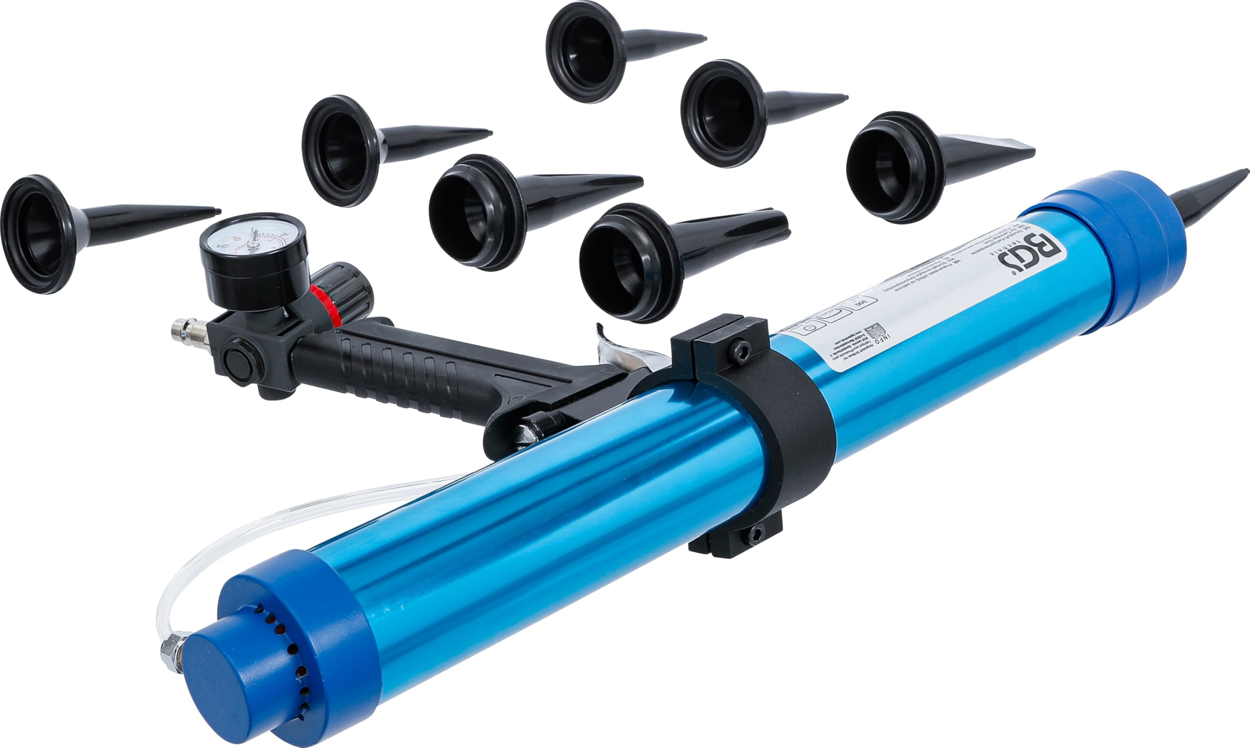 BGS 70336 | Pistolet pneumatique pour colles et mastics | pour poches souples