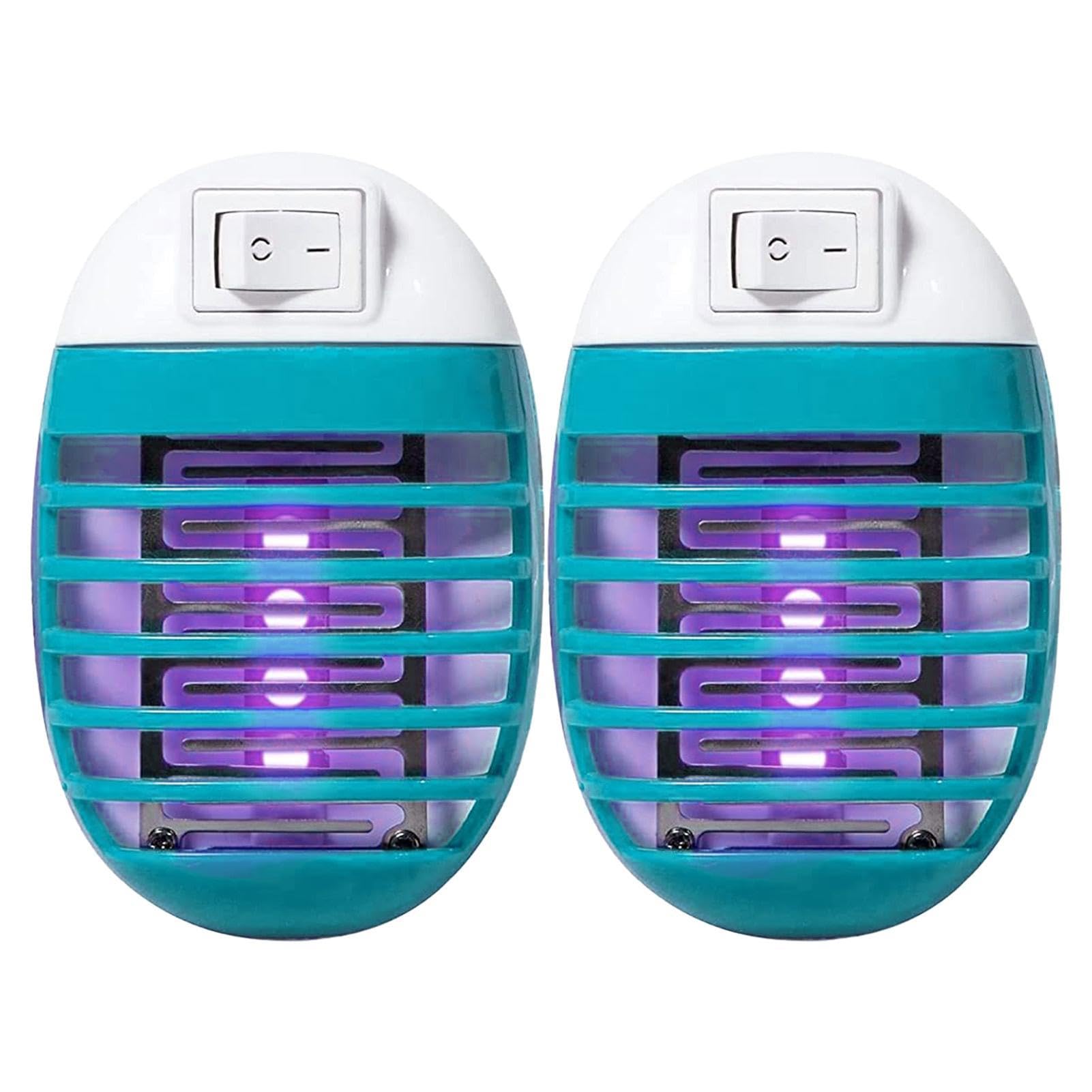 Elektrische Fliegenfalle UV Licht, Hochleistungssteckbarer Fliegenfänger für Innen/Außenbereich, Leise Fliegensteuerung für Haus, Küche, Terrasse, Büro, Keller