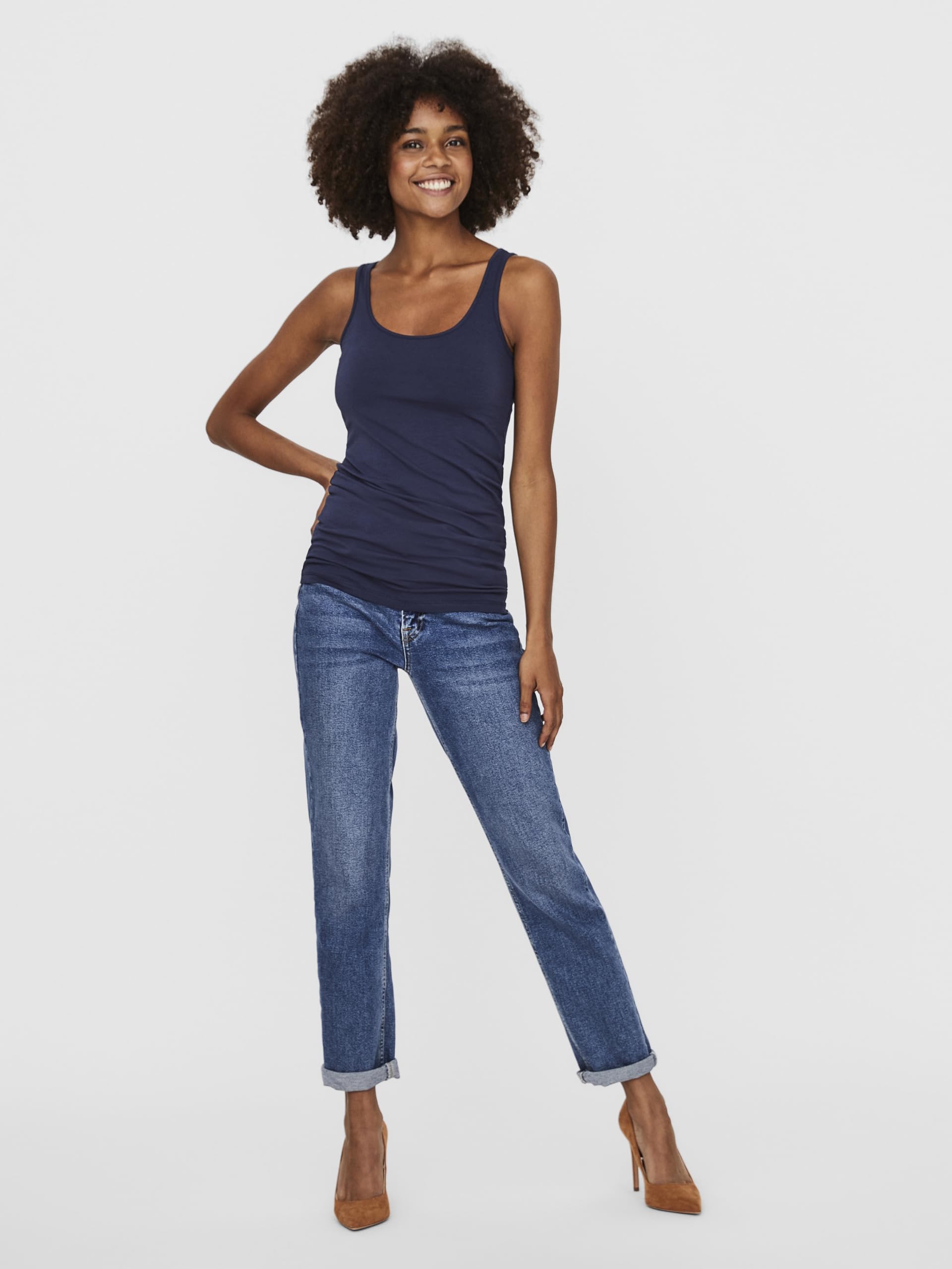 VERO MODA Top Kobiety VMMaxi My Soft Long Basic