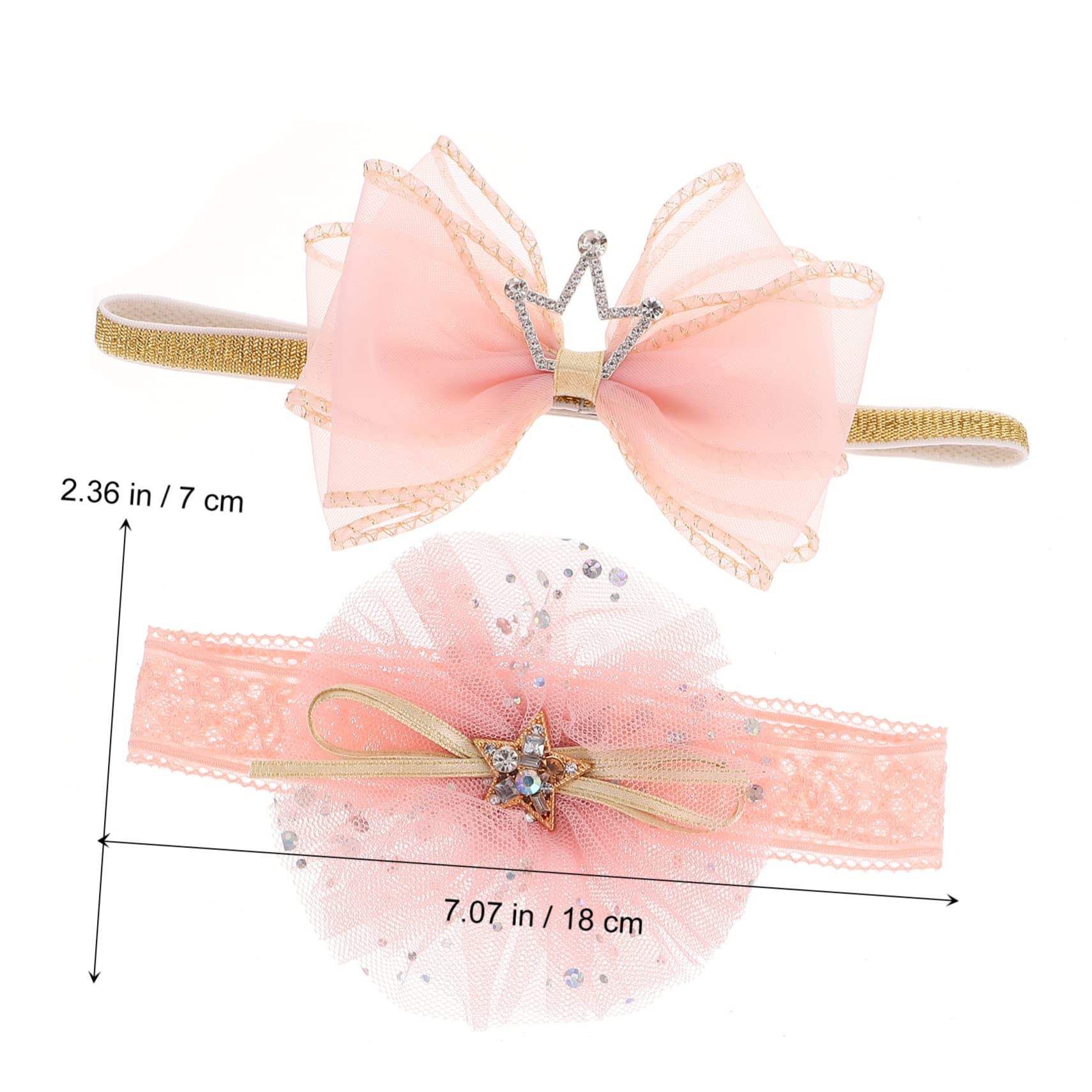 Abaodam 10 Pcs Accessorio Dei Della Fascia Fascia Per La Testa Fasce Per Fasce Del Bambino Per Infantile Fasce Per Il Bambino Della Ragazza Del