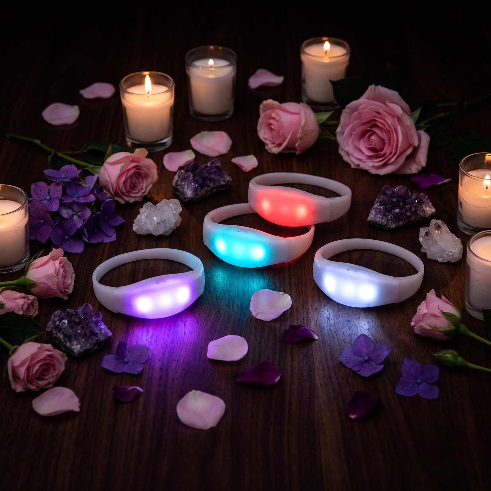 JellyArch Soundaktivierte LED-Armbänder