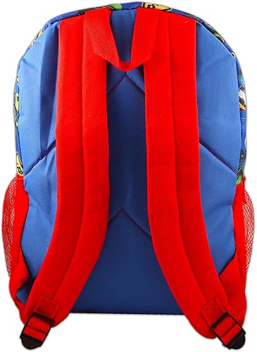 Miniatura 3 de Blaze and the Monster Machines - Juego de mochila con mochila Blaze de 16 pulgadas, botella de agua, calcomanías, más  Suministros escolares Blaze,