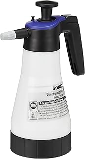 SONAX Vaporizzatore Pompa A Pressione per Prodotti Acidi / Alcalini 1.25 l per Garantire un'Applicazione Accurata, 1 Pezzo, Articolo Numero 04969410