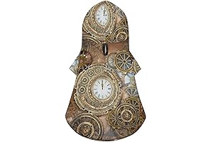 Retro Clockwork Steampunk Dog Costume