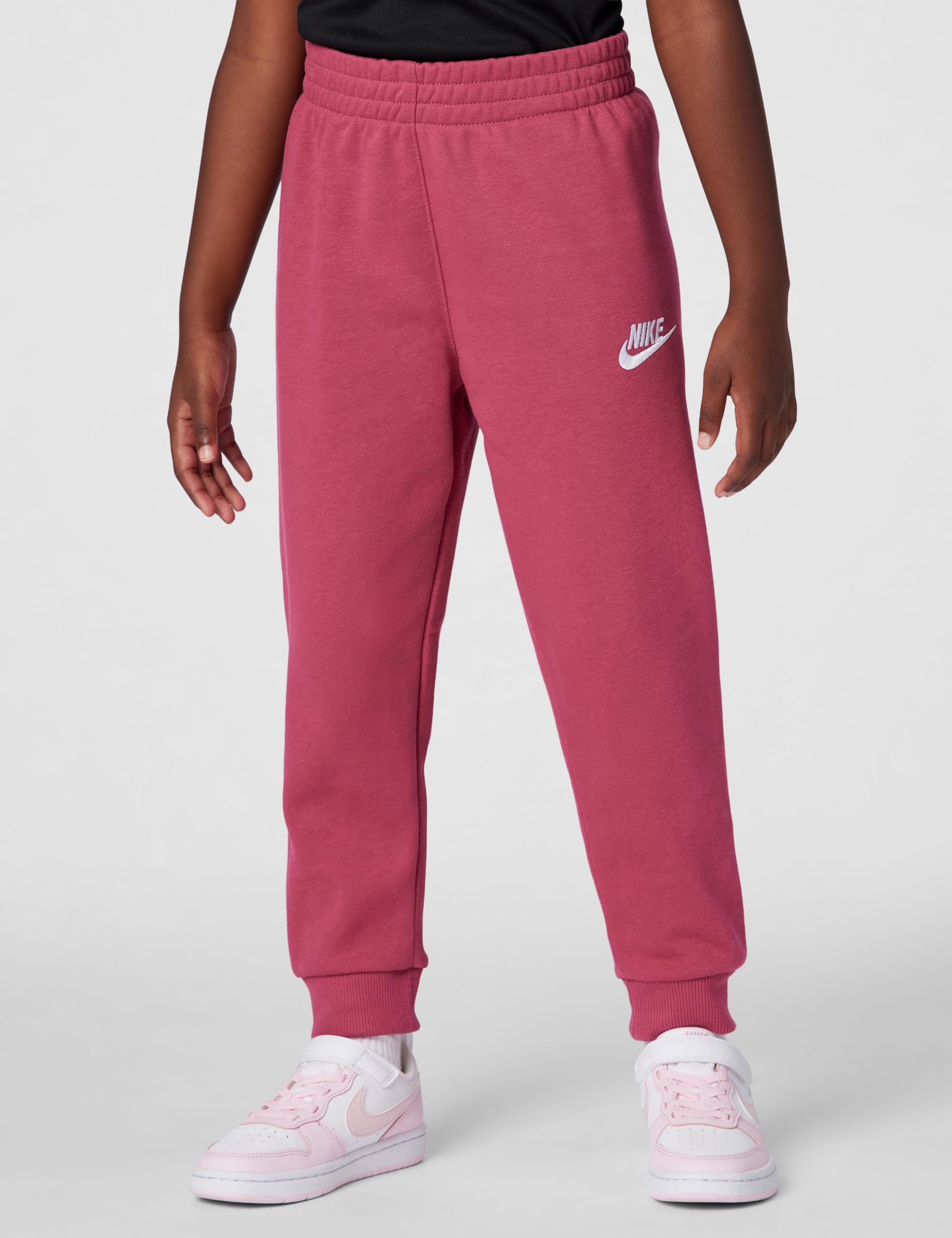 Nike Trainingsanzug für Mädchen Club Fleece Zip Fuchsia Code 36L445-ADZ