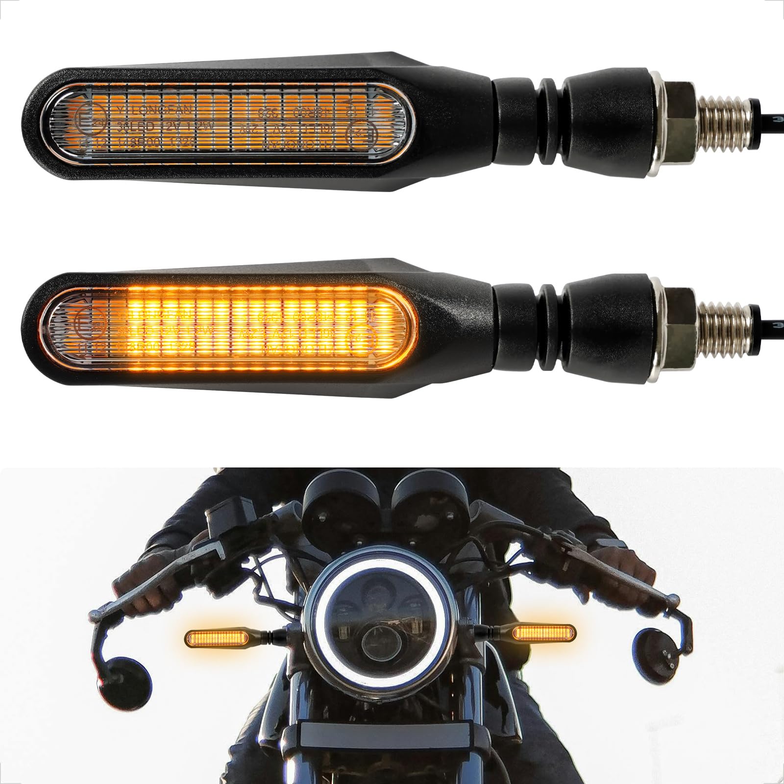 Evermotor バイク 流れるLEDウインカー クラシックデザイン Eマーa Amazon.co.jp: Evermotor バイク 流れるLEDウインカー クラシック