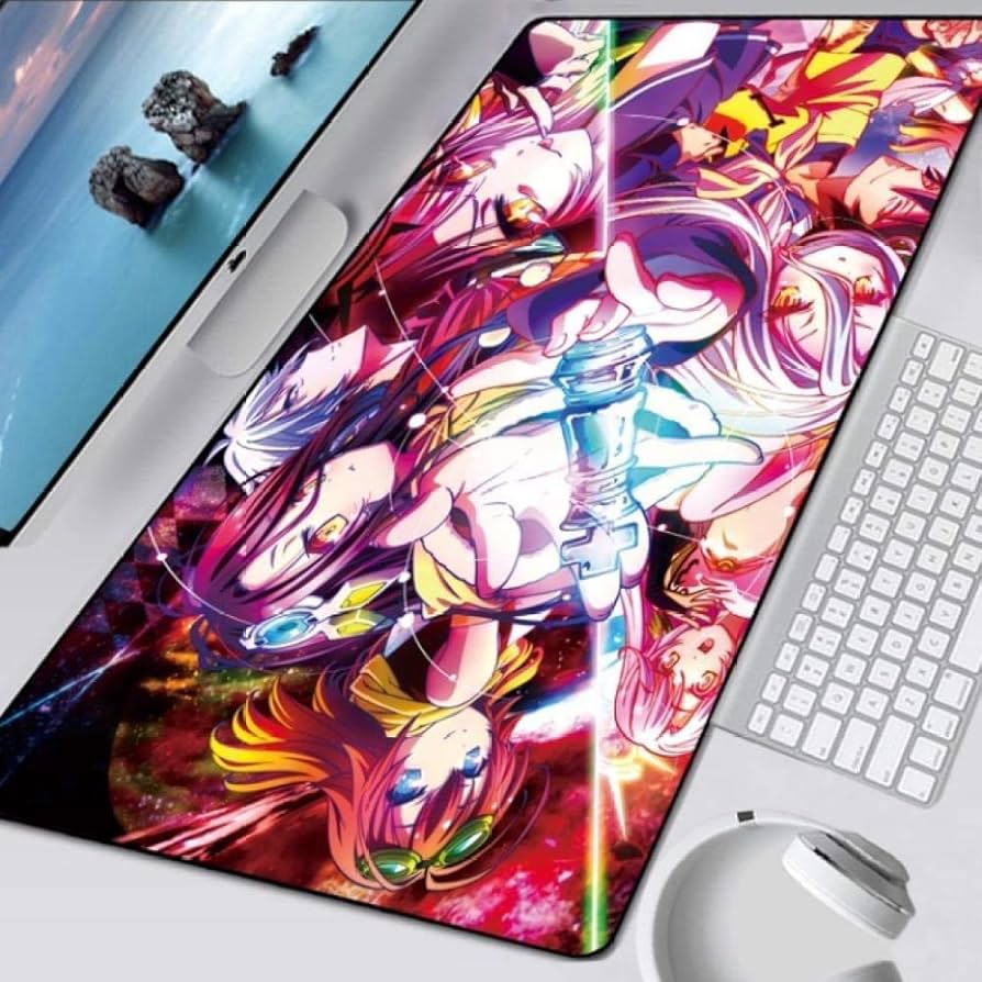 ※レア商品ネットくじ　特大ノーゲーム・ノーライフマウスパッド　ノゲノラ　未開封 レア商品ネットくじ 特大ノーゲーム・ノーライフマウスパッド