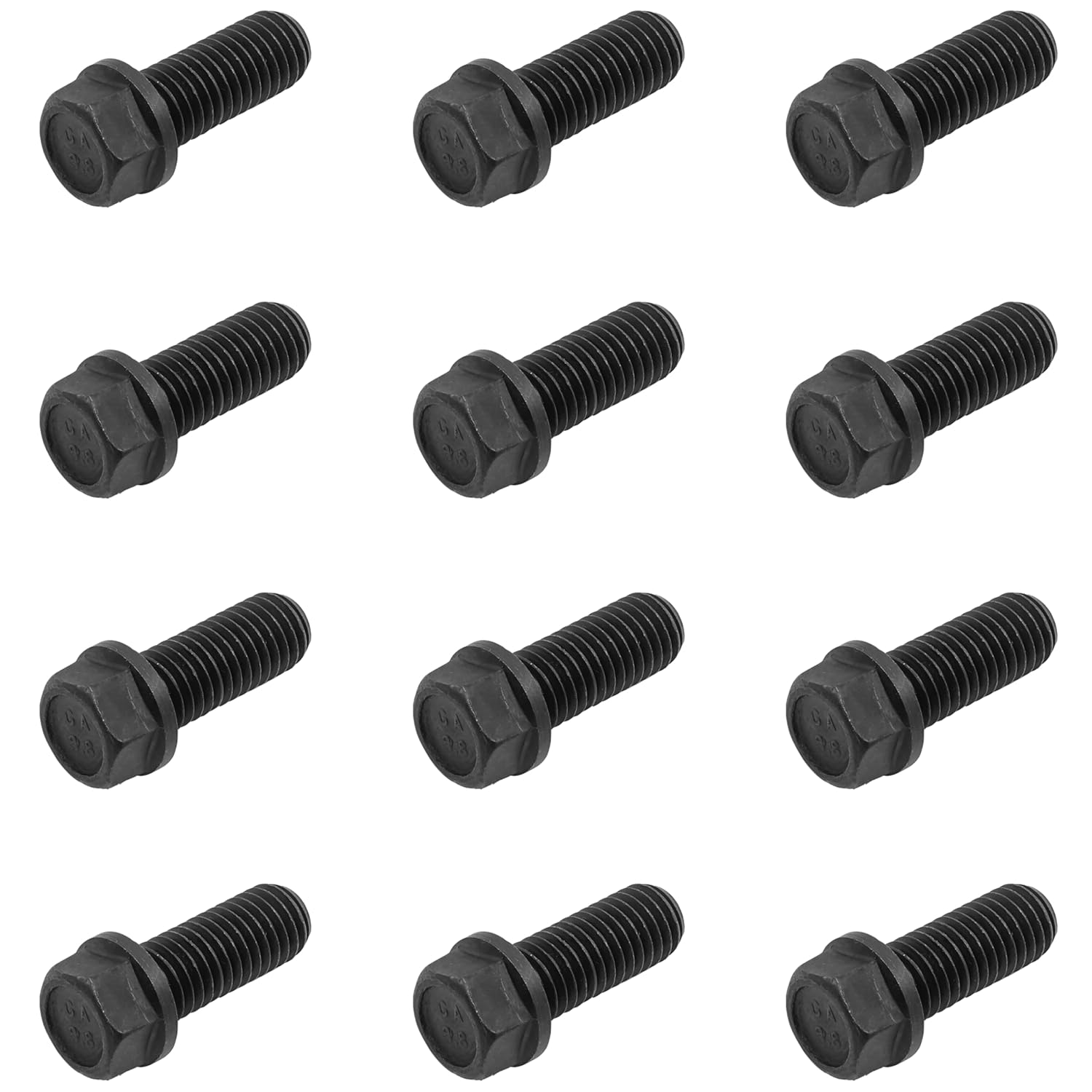 Caltric 95-1726 92-1624 Deck Spindle Bolt Compatible with Toro Compatible with Lawn Boy Compatible with Exmark Qty 12