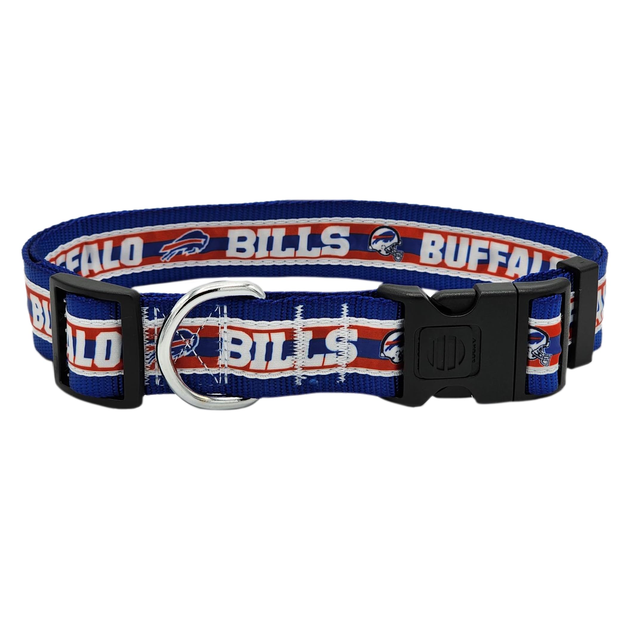 Pets First NFL Buffalo Bills Hundehalsband, lizenziert, extra groß, strapazierfähig, robust und langlebig, erhältlich in 31 Fußballmannschaften und 4 Größen