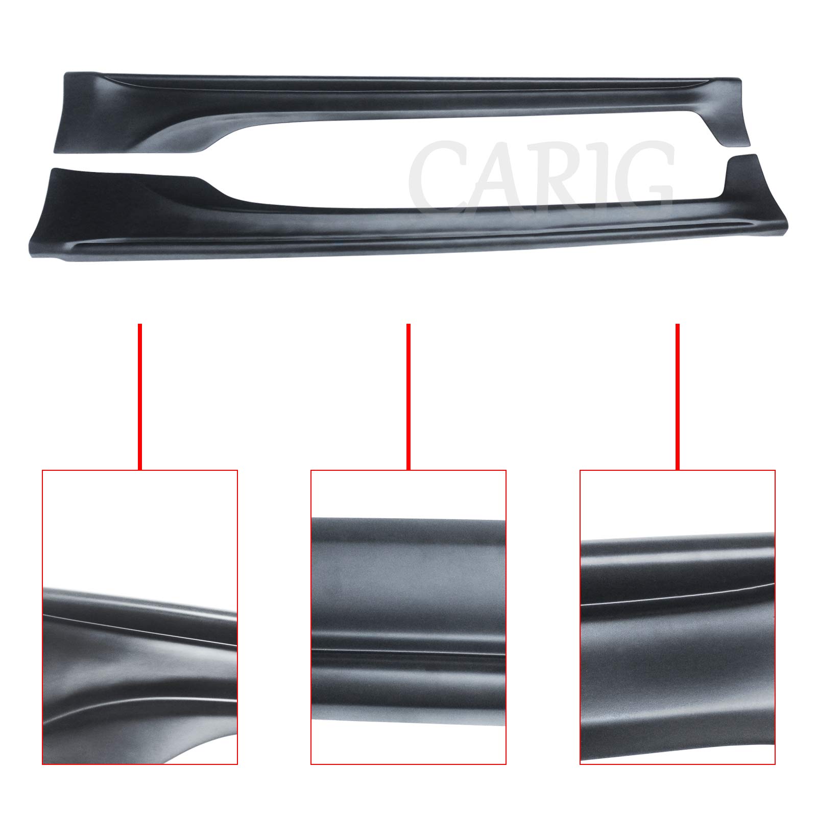 Amazon | CARIG 86サイドスカート トヨタ 86 ZN6 スバル BRZ ZC6 2012